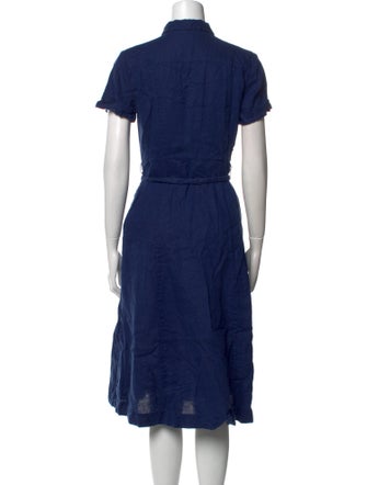 Hill House Home Linen Midi Length Dress