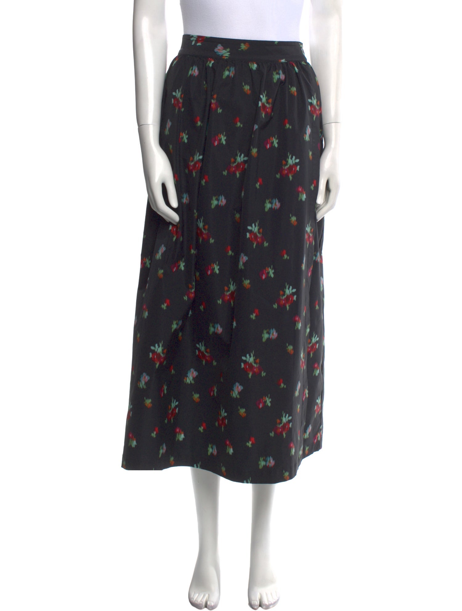 Hill House Home Printed Midi Length Skirt