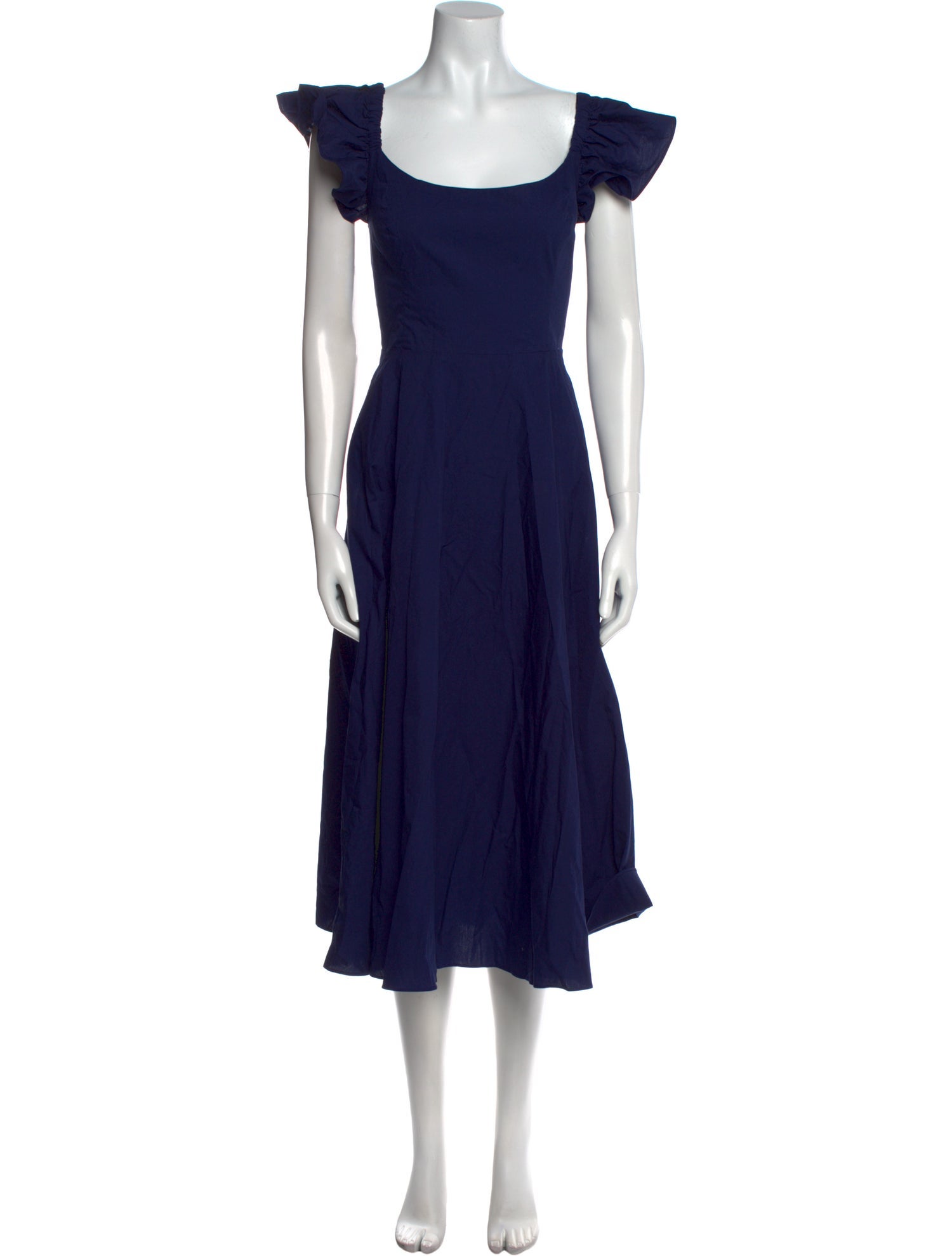 Hill House Home Scoop Neck Midi Length Dress