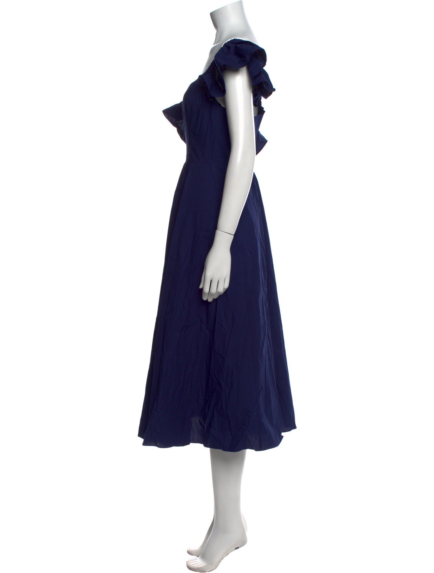 Hill House Home Scoop Neck Midi Length Dress