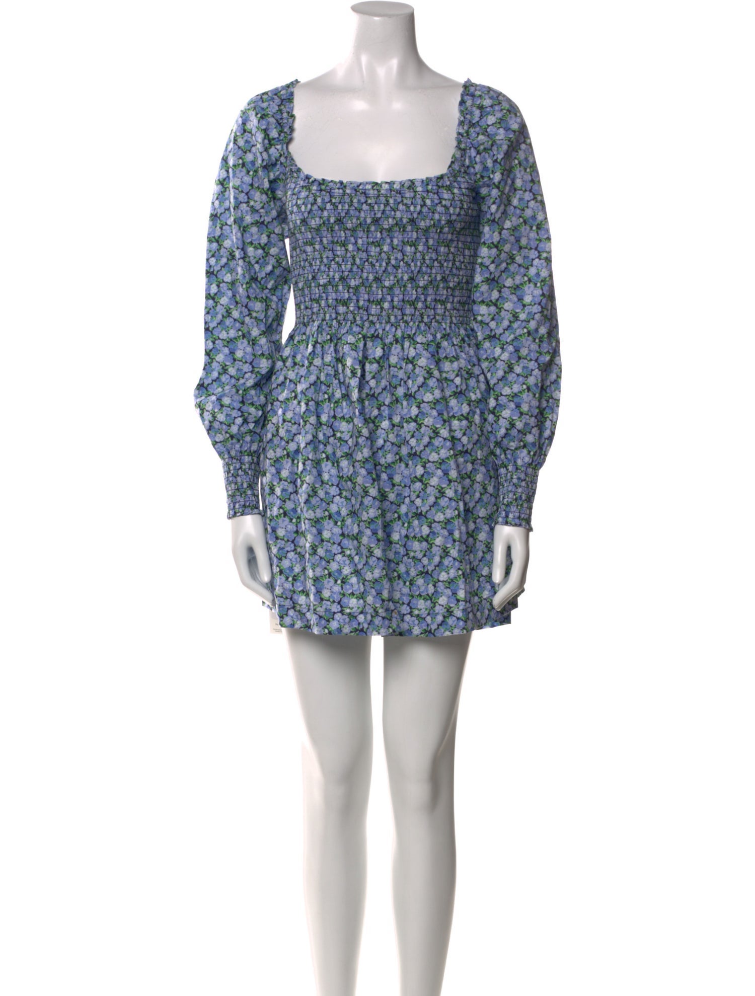 Hill House Home Floral Print Mini Dress