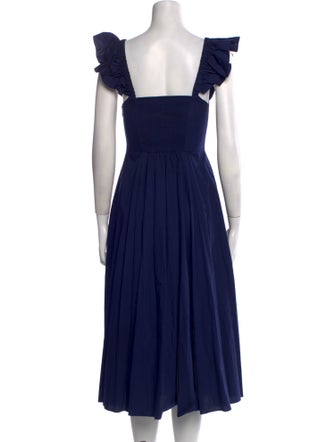 Hill House Home Square Neckline Midi Length Dress