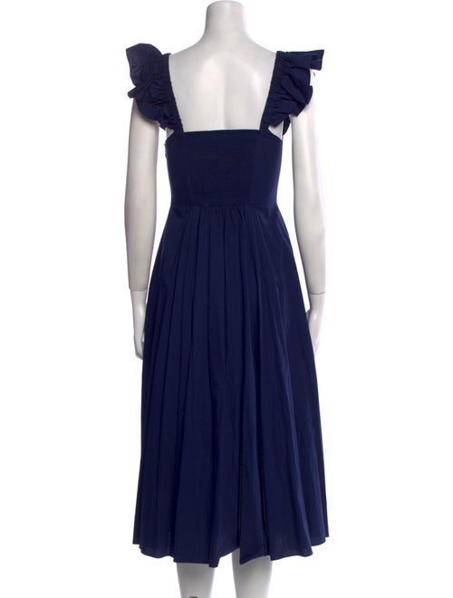 Hill House Home Square Neckline Midi Length Dress