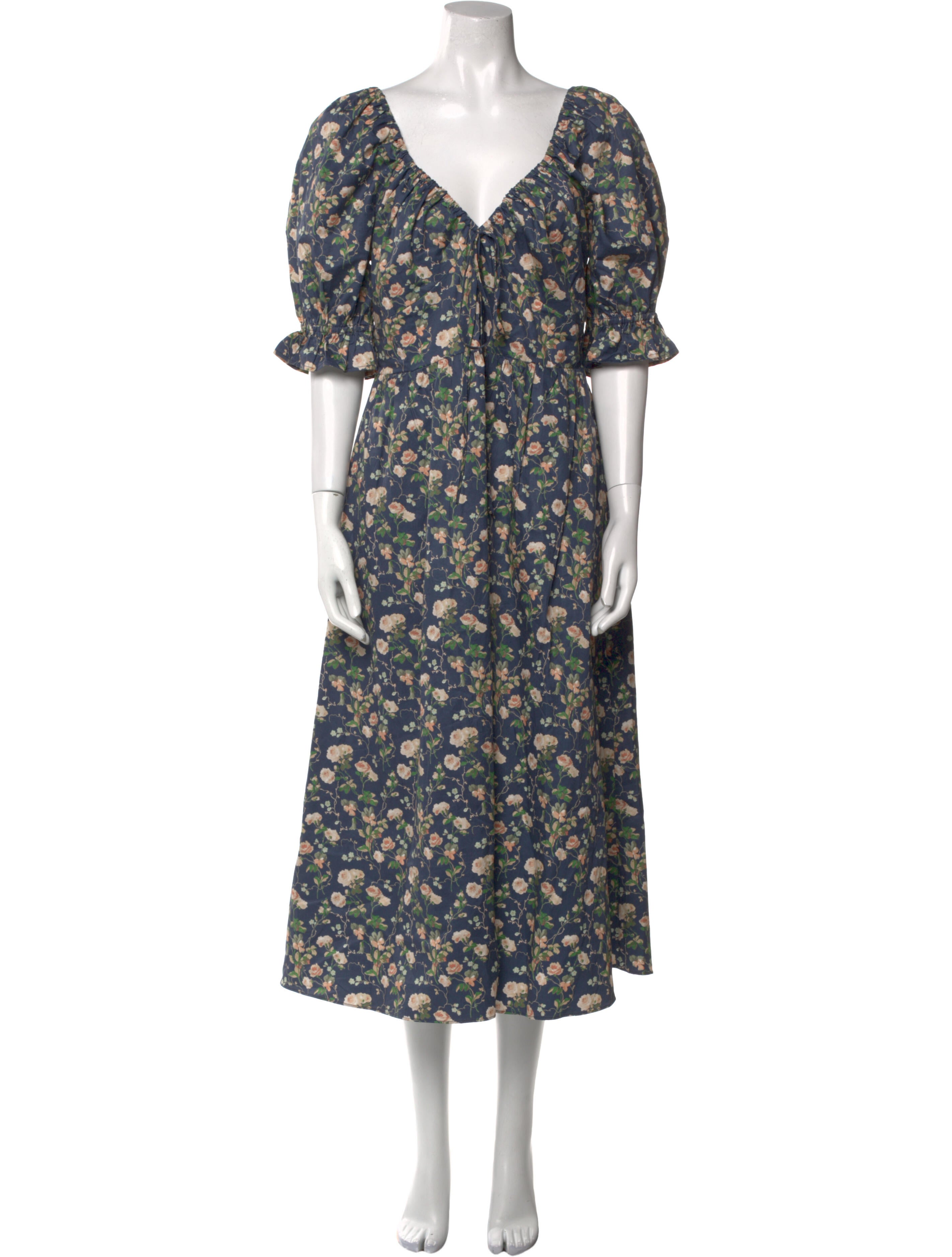 Hill House Home Floral Print Long Dress