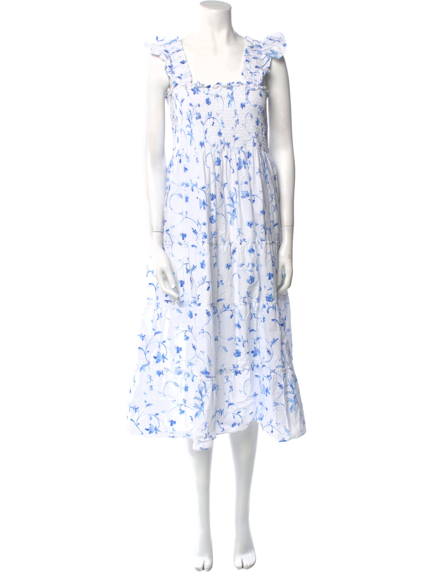 Hill House Home Floral Print Long Dress