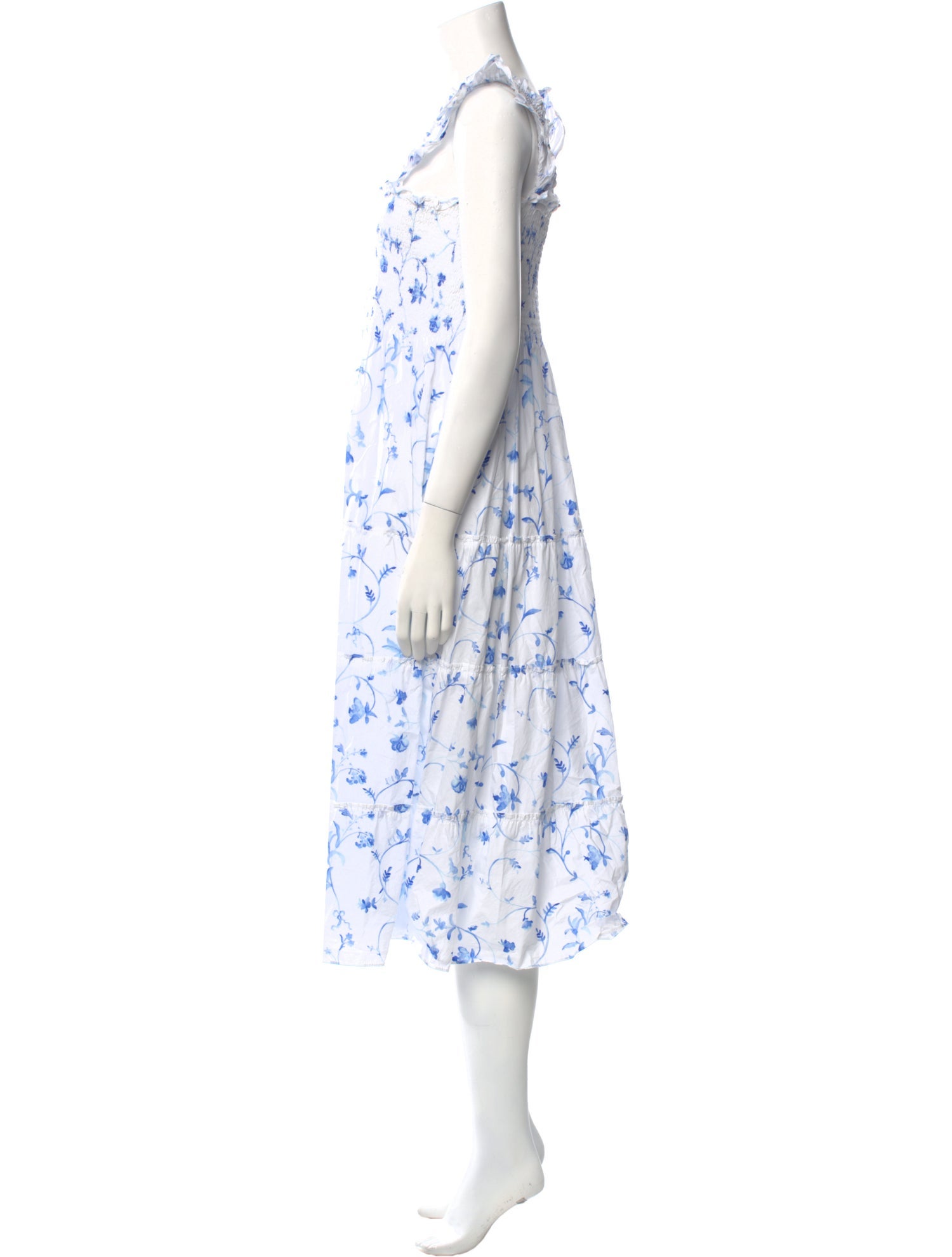 Hill House Home Floral Print Long Dress