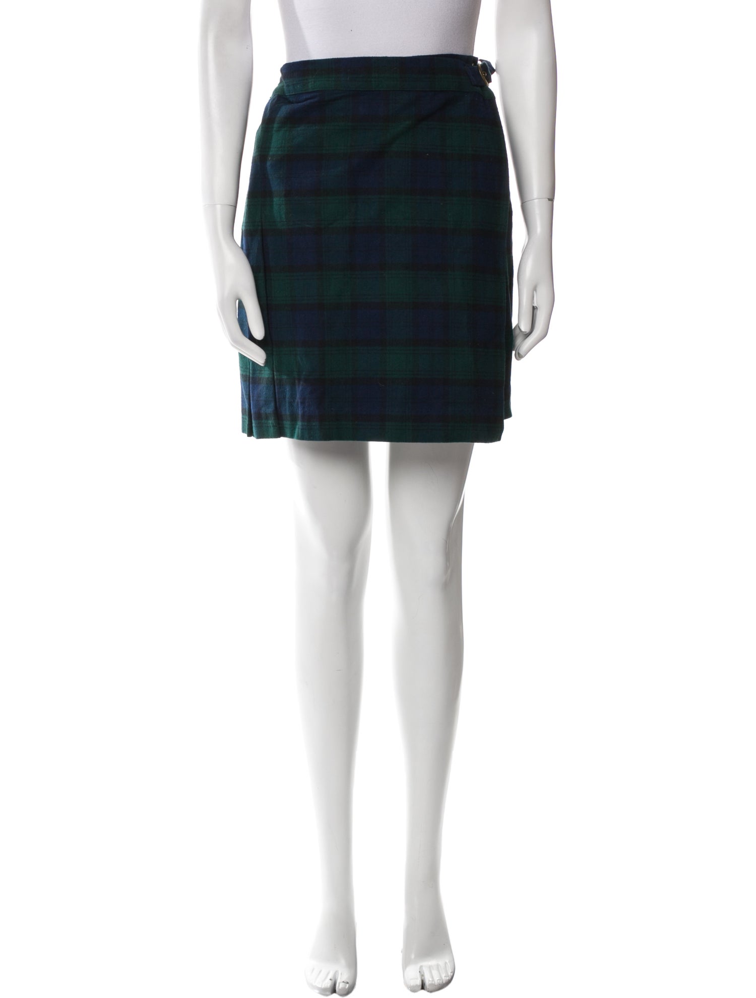 Hill House Home Plaid Print Knee-Length Skirt
