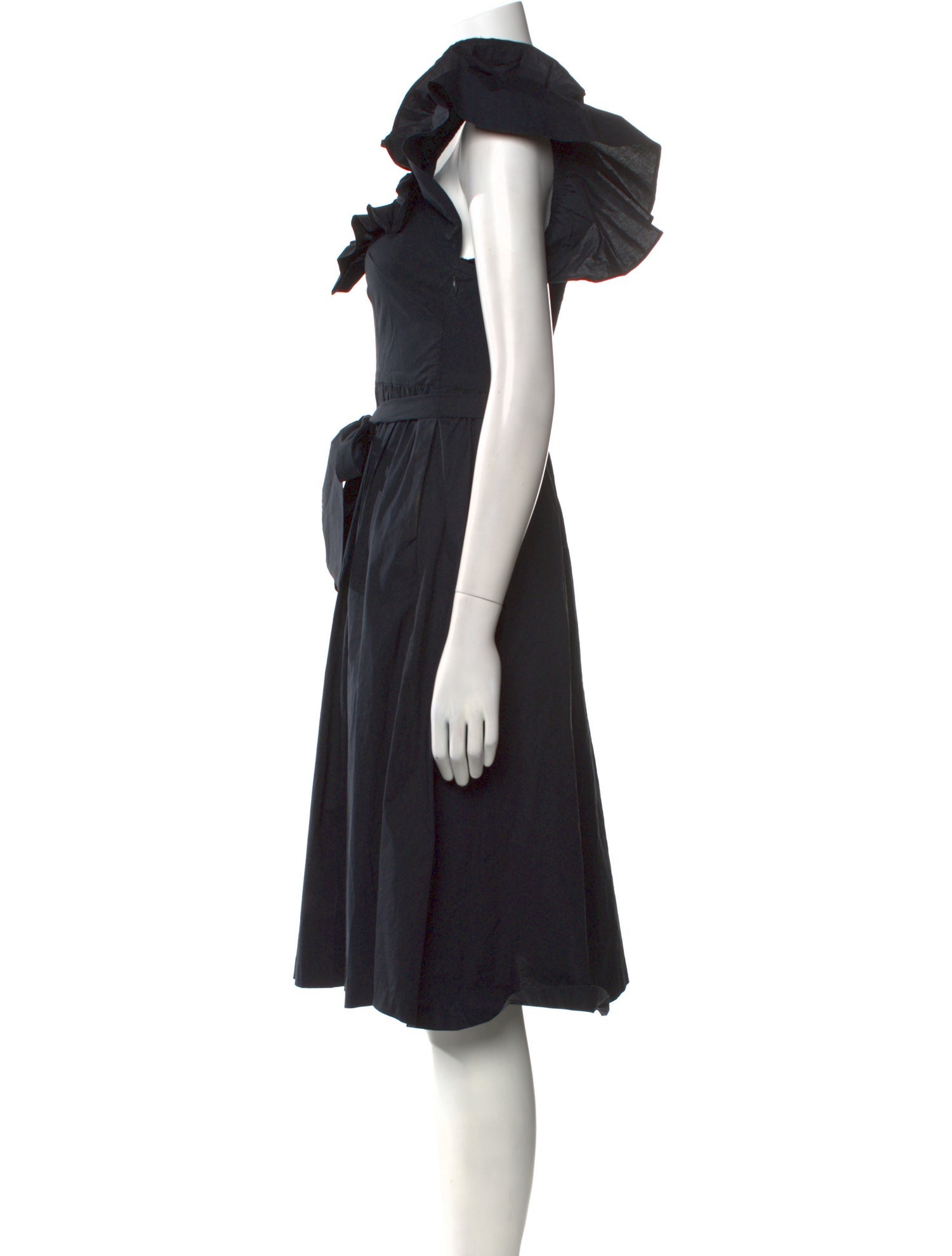 Hill House Home Off-The-Shoulder Midi Length Dress