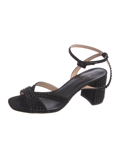 Hill House Home Suede Crystal Embellishments Sandals