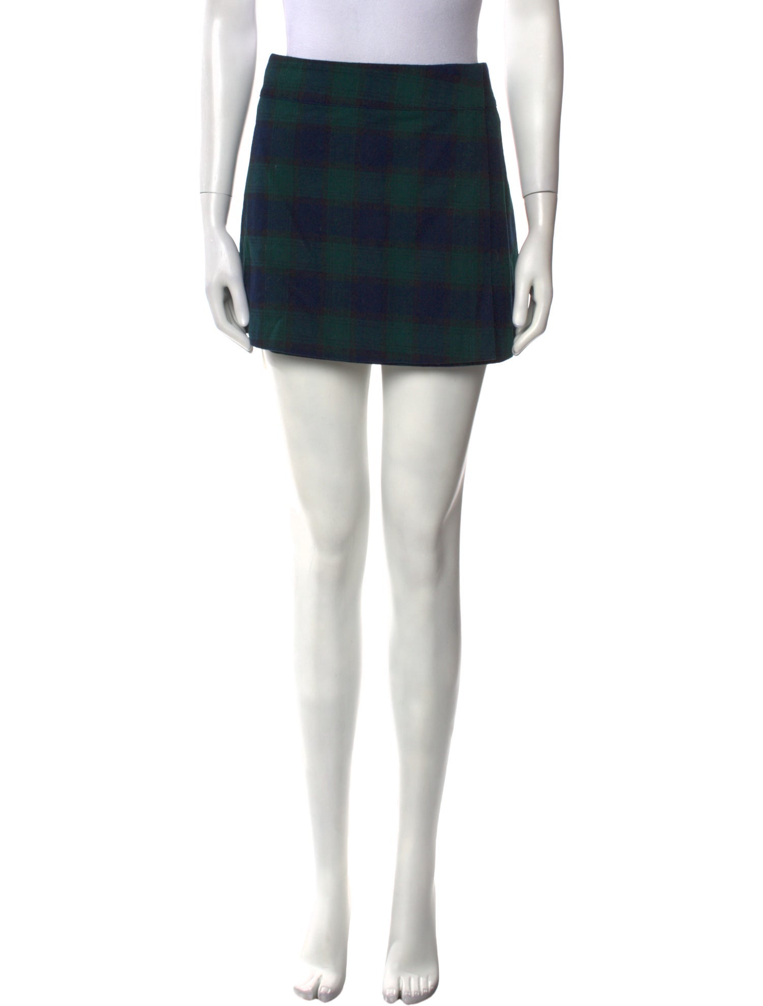 Hill House Home Plaid Print Mini Skirt