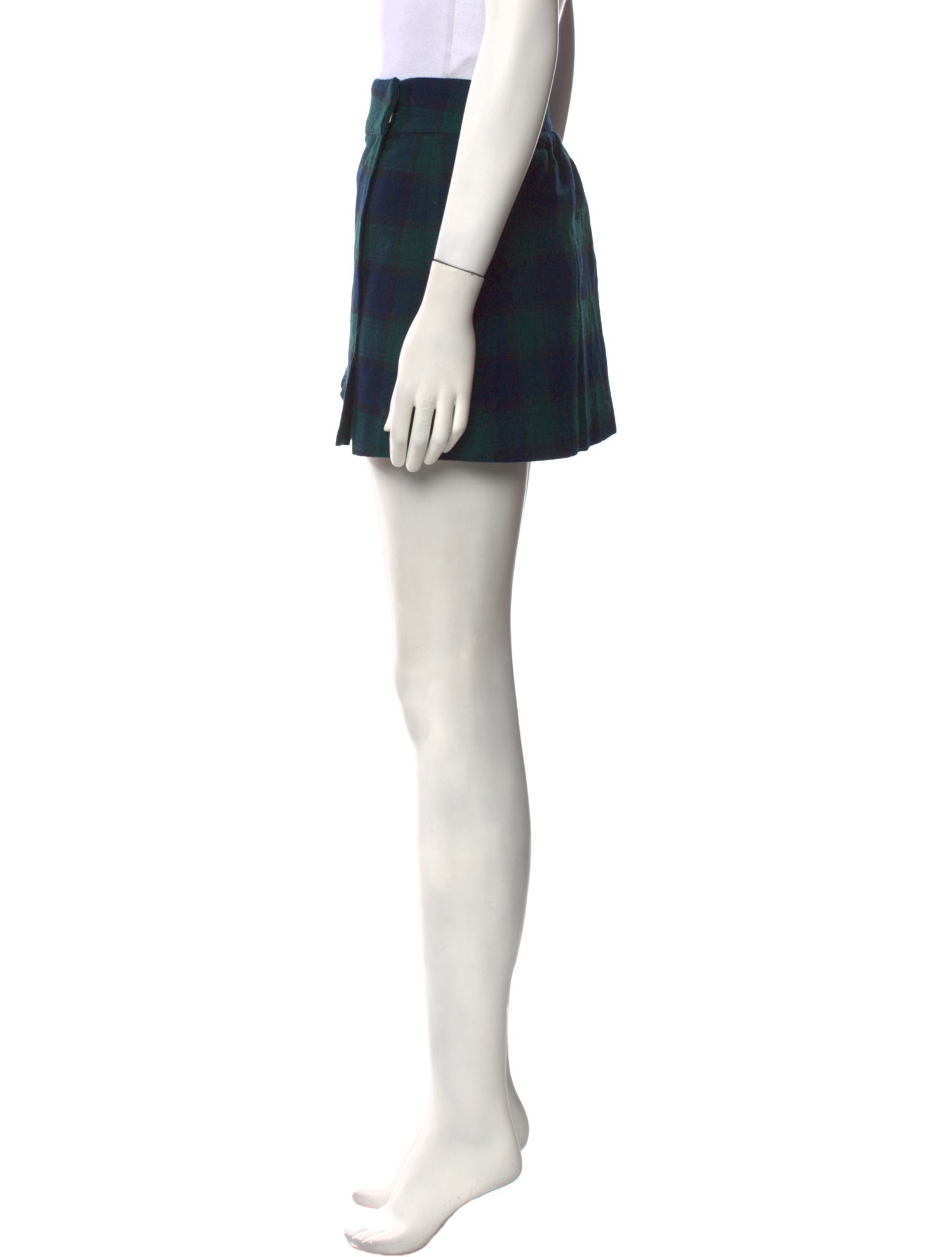 Hill House Home Plaid Print Mini Skirt