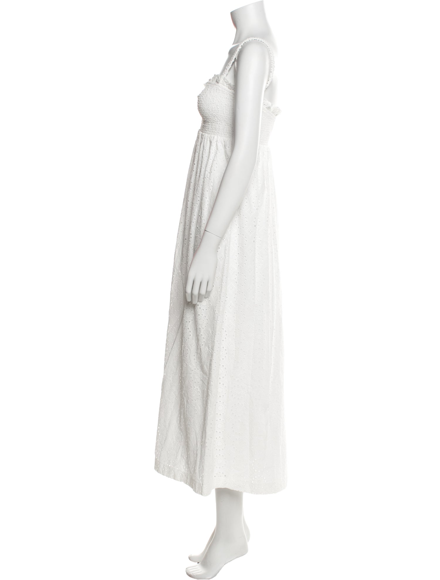 Hill House Home Square Neckline Midi Length Dress