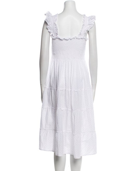 Hill House Home Square Neckline Midi Length Dress