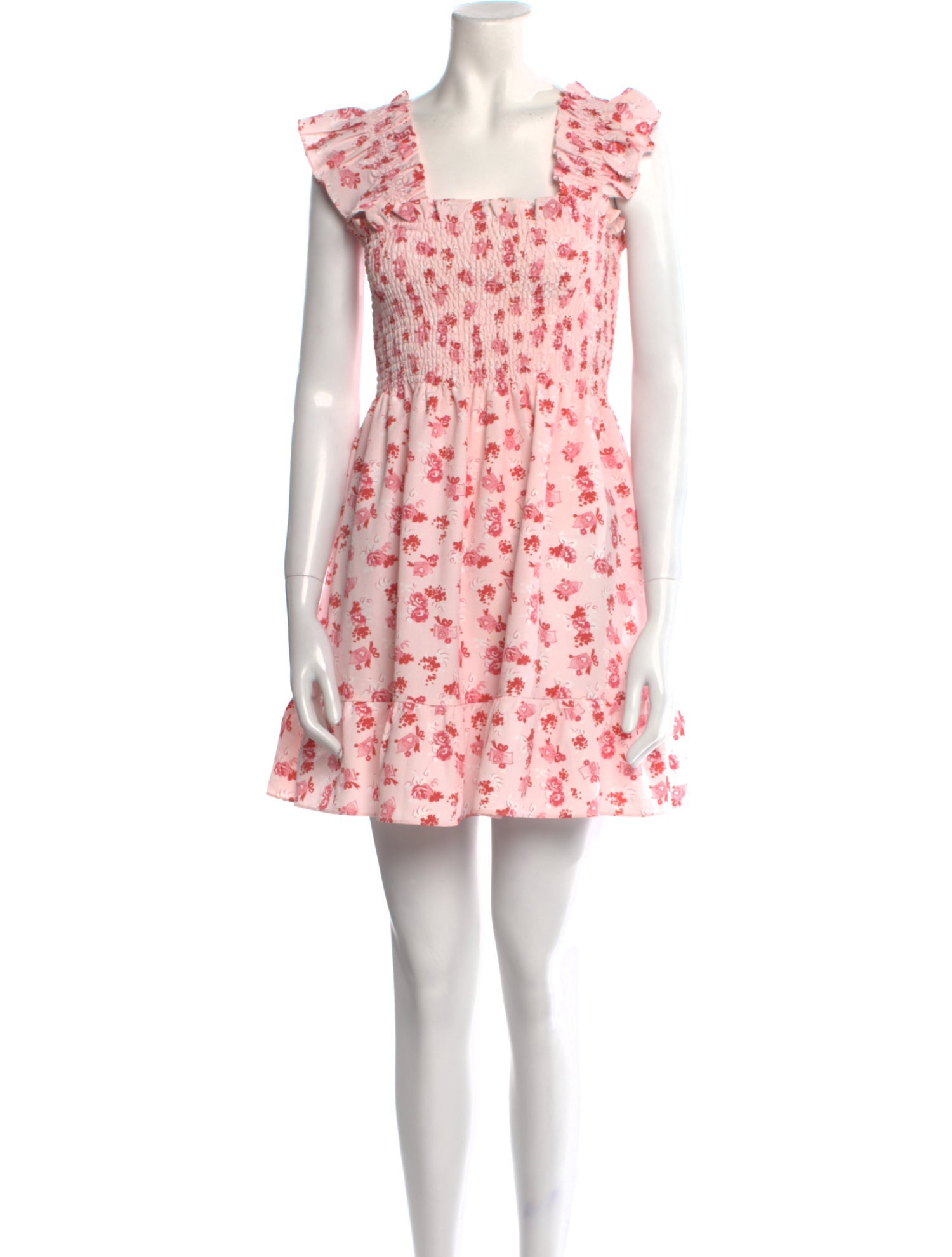 Hill House Home Floral Print Mini Dress