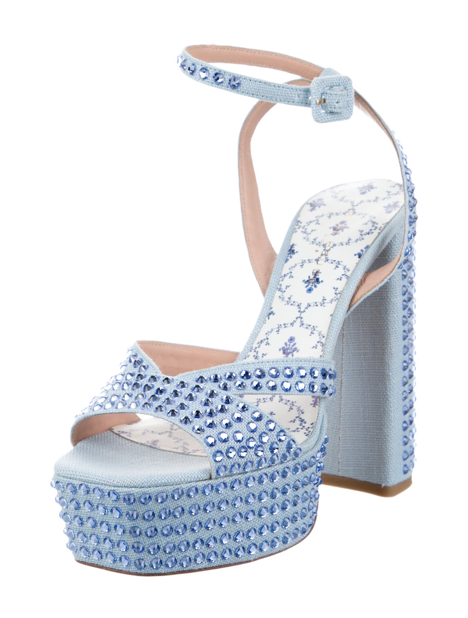 Hill House Home Canvas Patterned Sandals