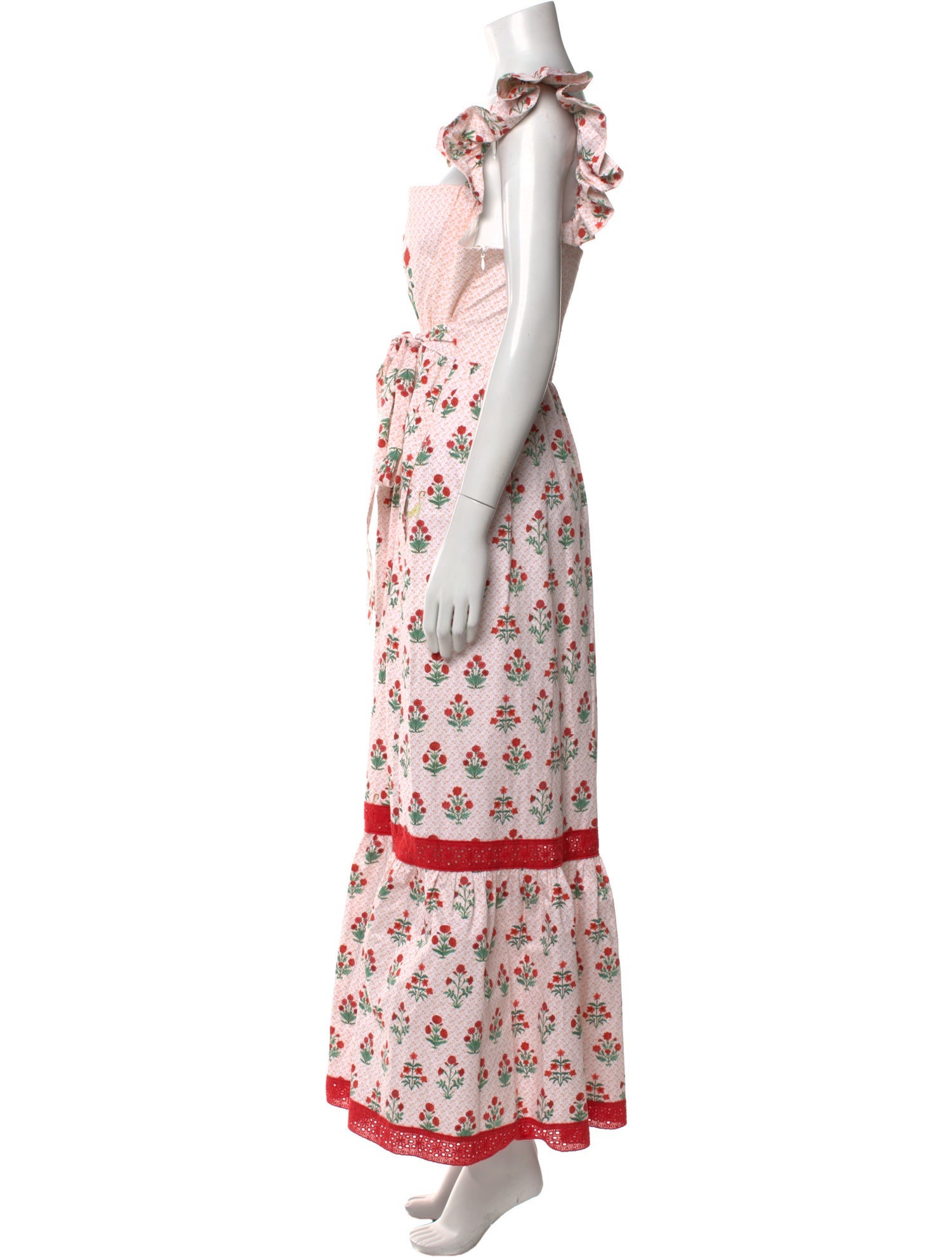 Hill House Home Floral Print Long Dress w/ Tags