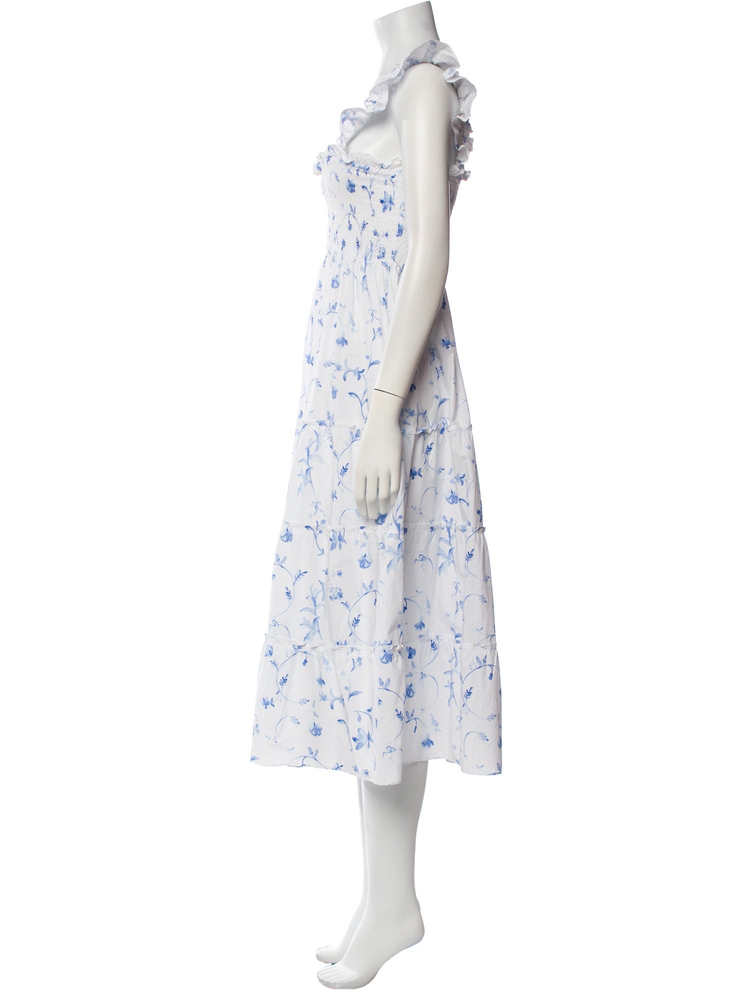 Hill House Home Floral Print Long Dress