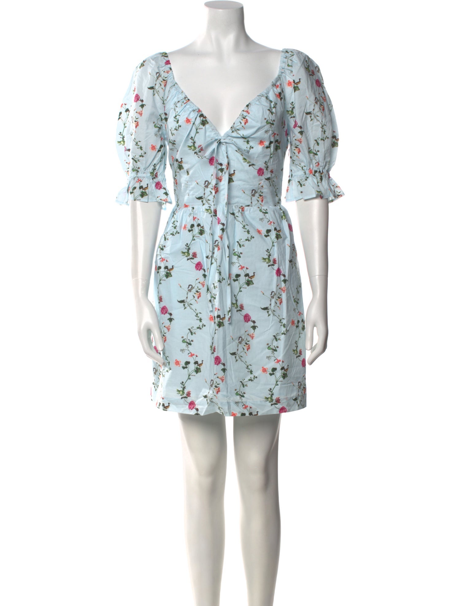 Hill House Home Floral Print Mini Dress