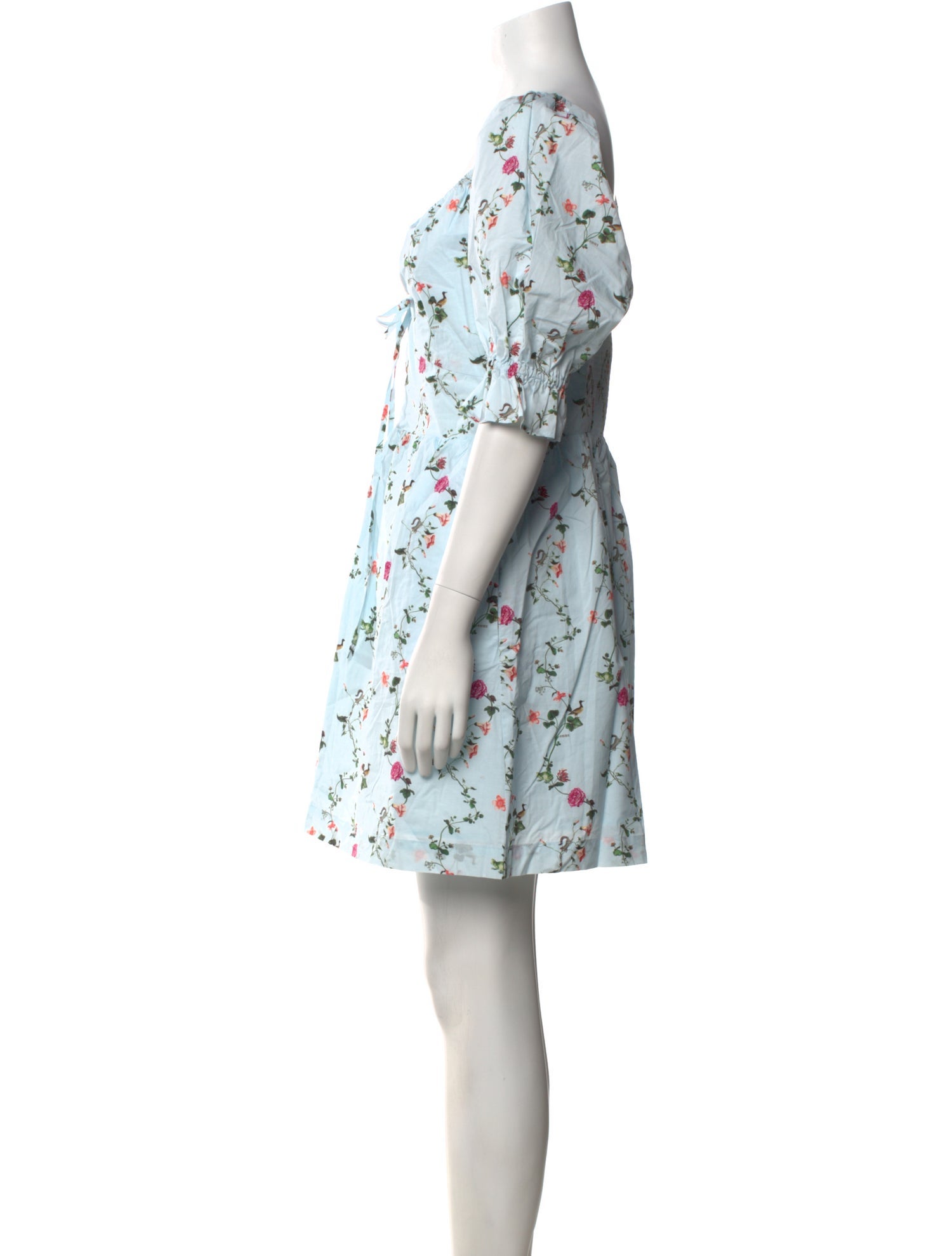 Hill House Home Floral Print Mini Dress