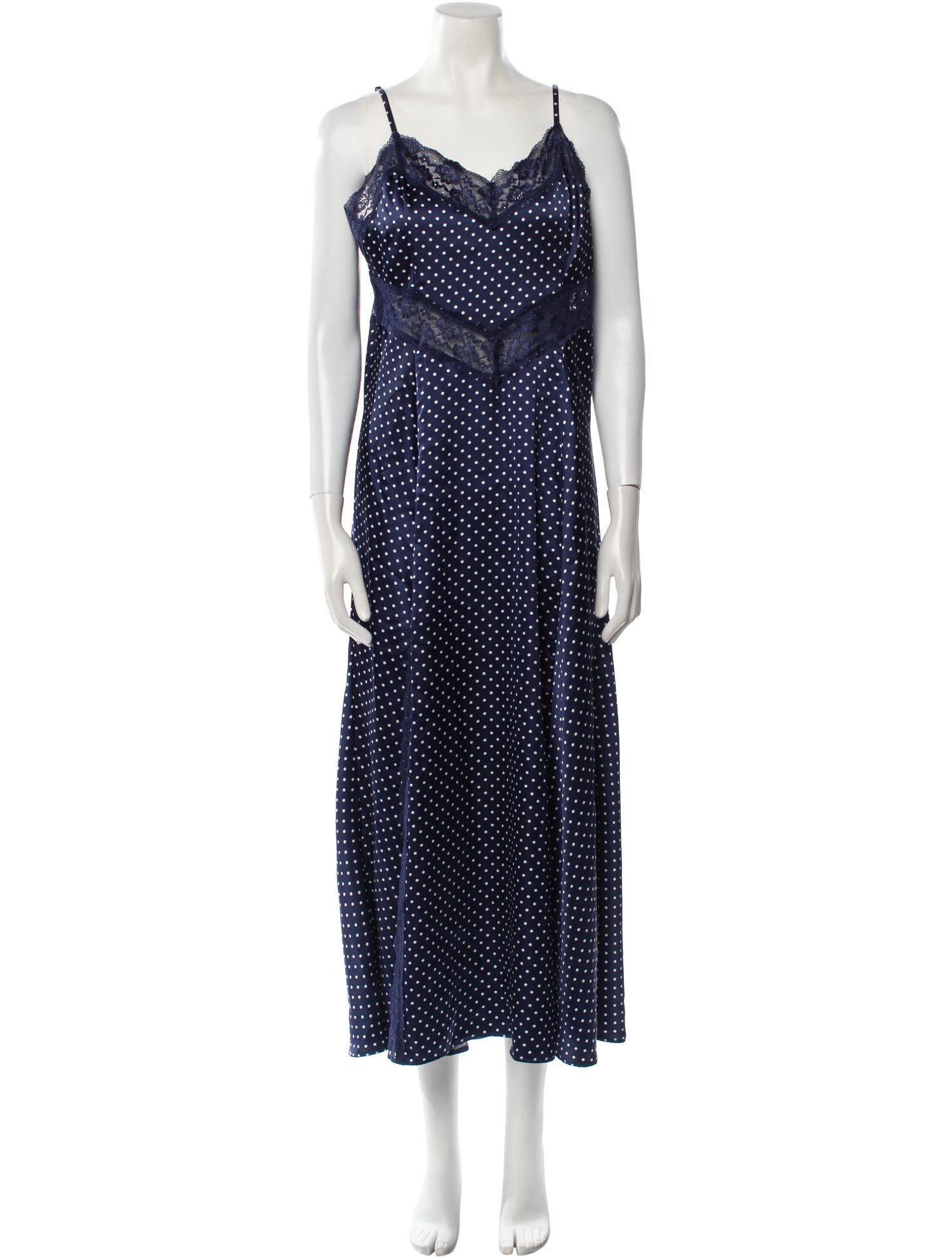 Hill House Home Polka Dot Print Long Dress