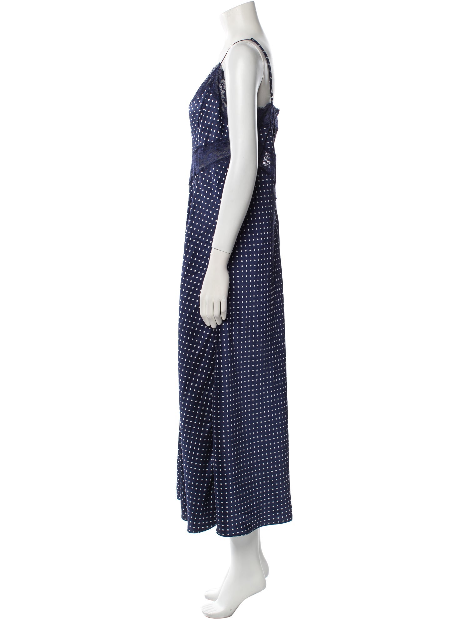Hill House Home Polka Dot Print Long Dress