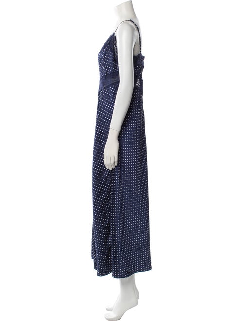 Hill House Home Polka Dot Print Long Dress
