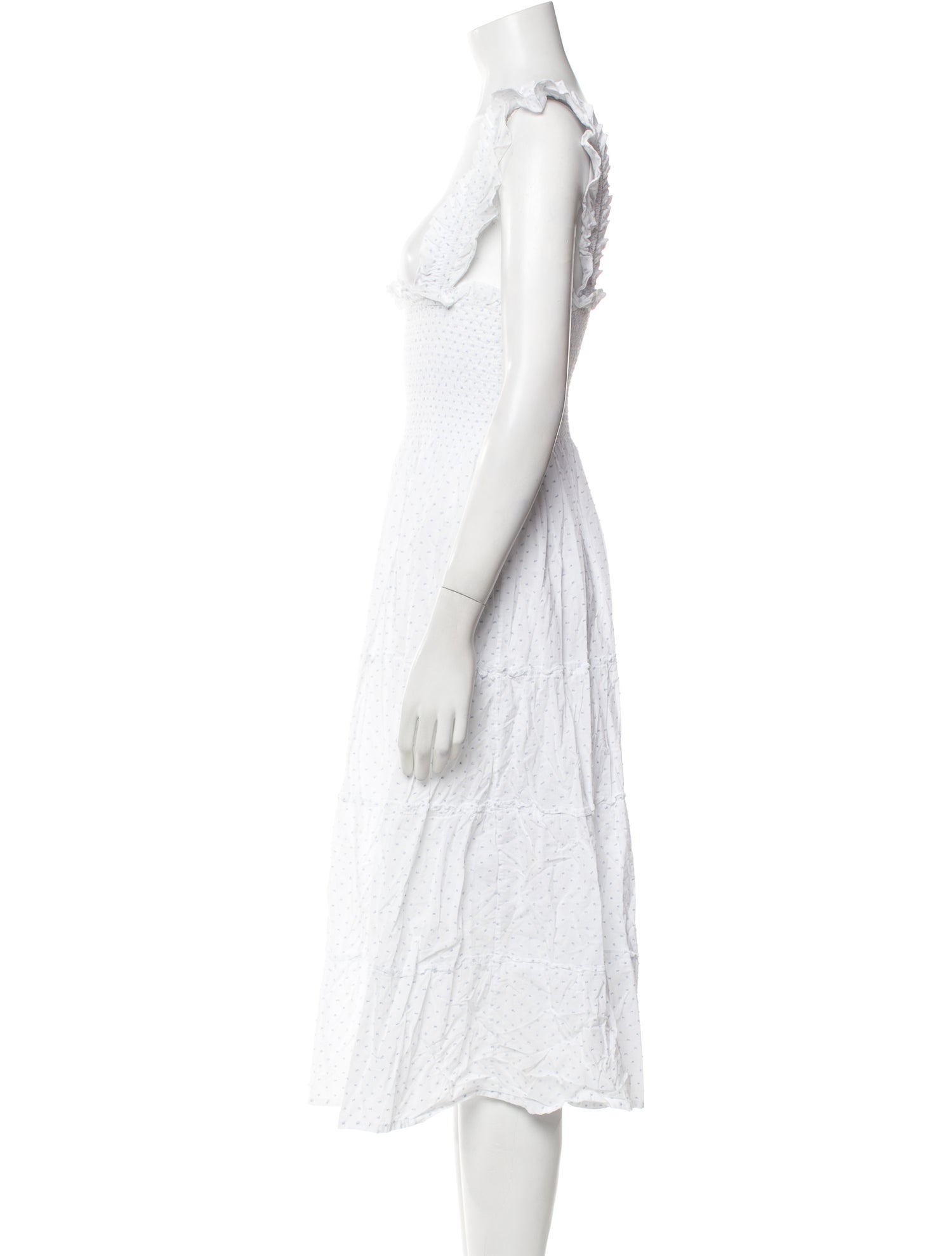 Hill House Home Square Neckline Midi Length Dress