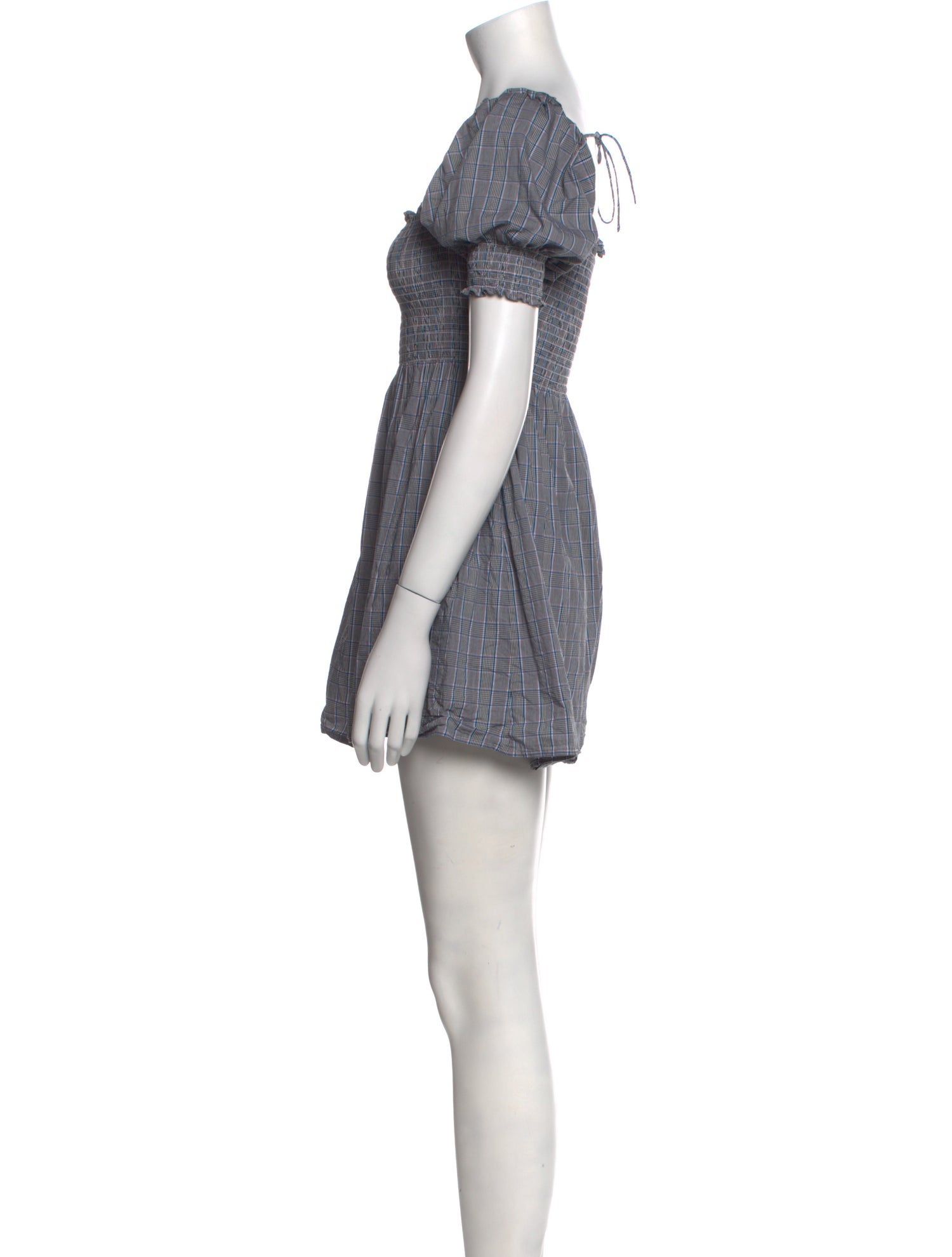 Hill House Home Plaid Print Mini Dress