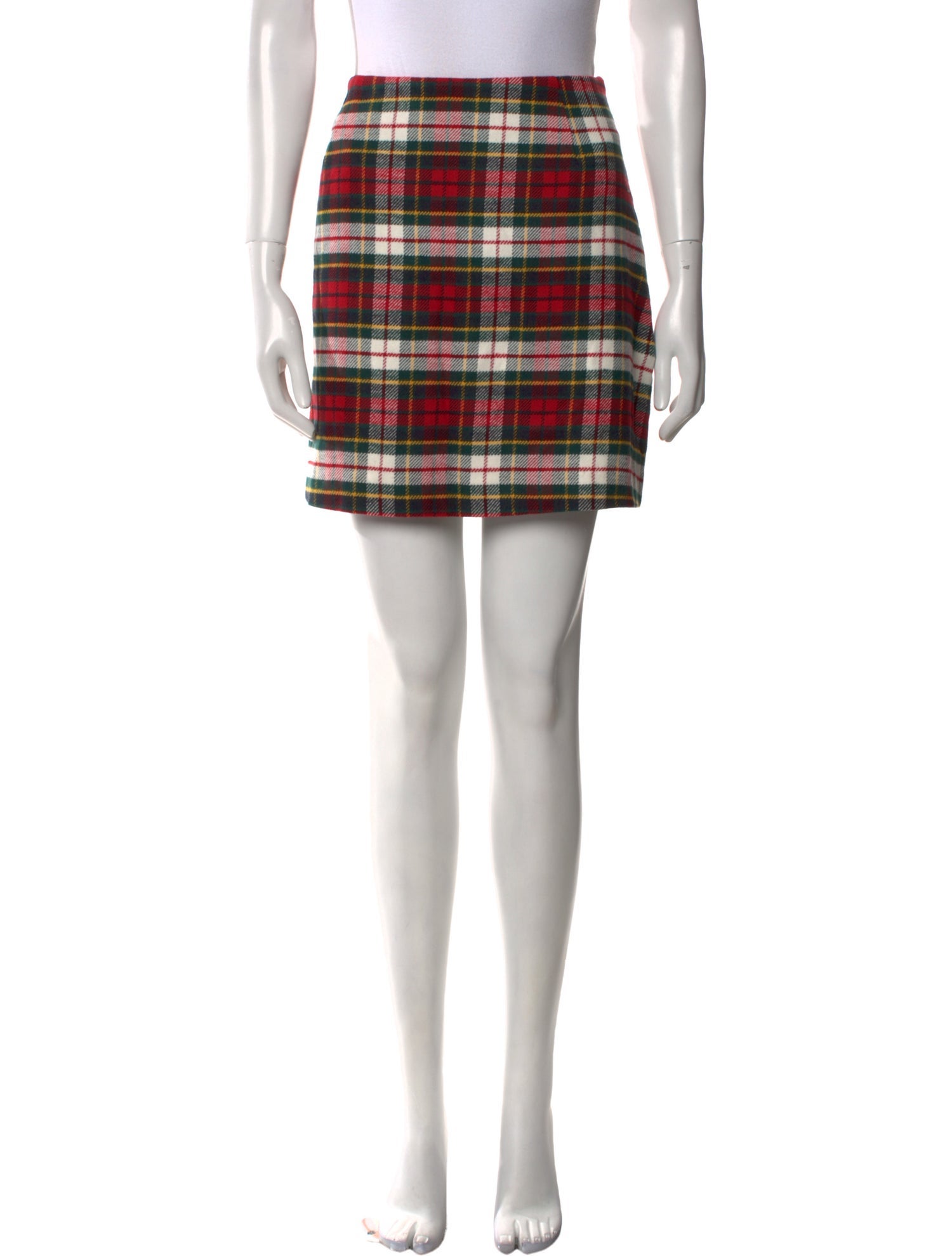 Hill House Home Plaid Print Mini Skirt w/ Tags