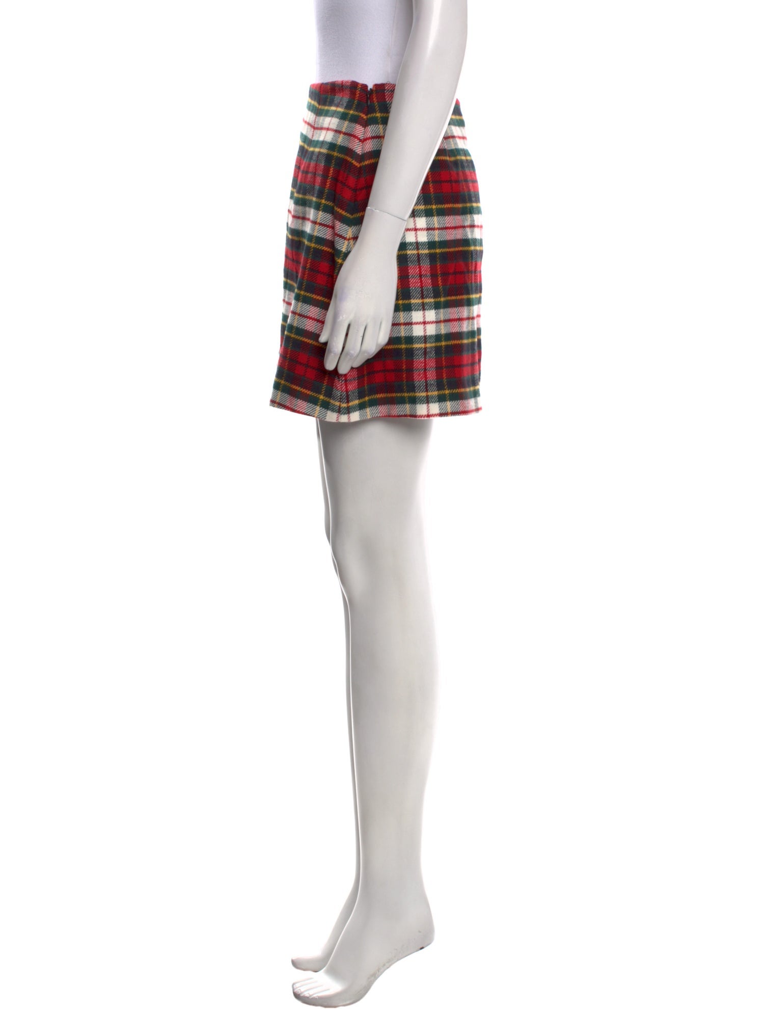 Hill House Home Plaid Print Mini Skirt w/ Tags