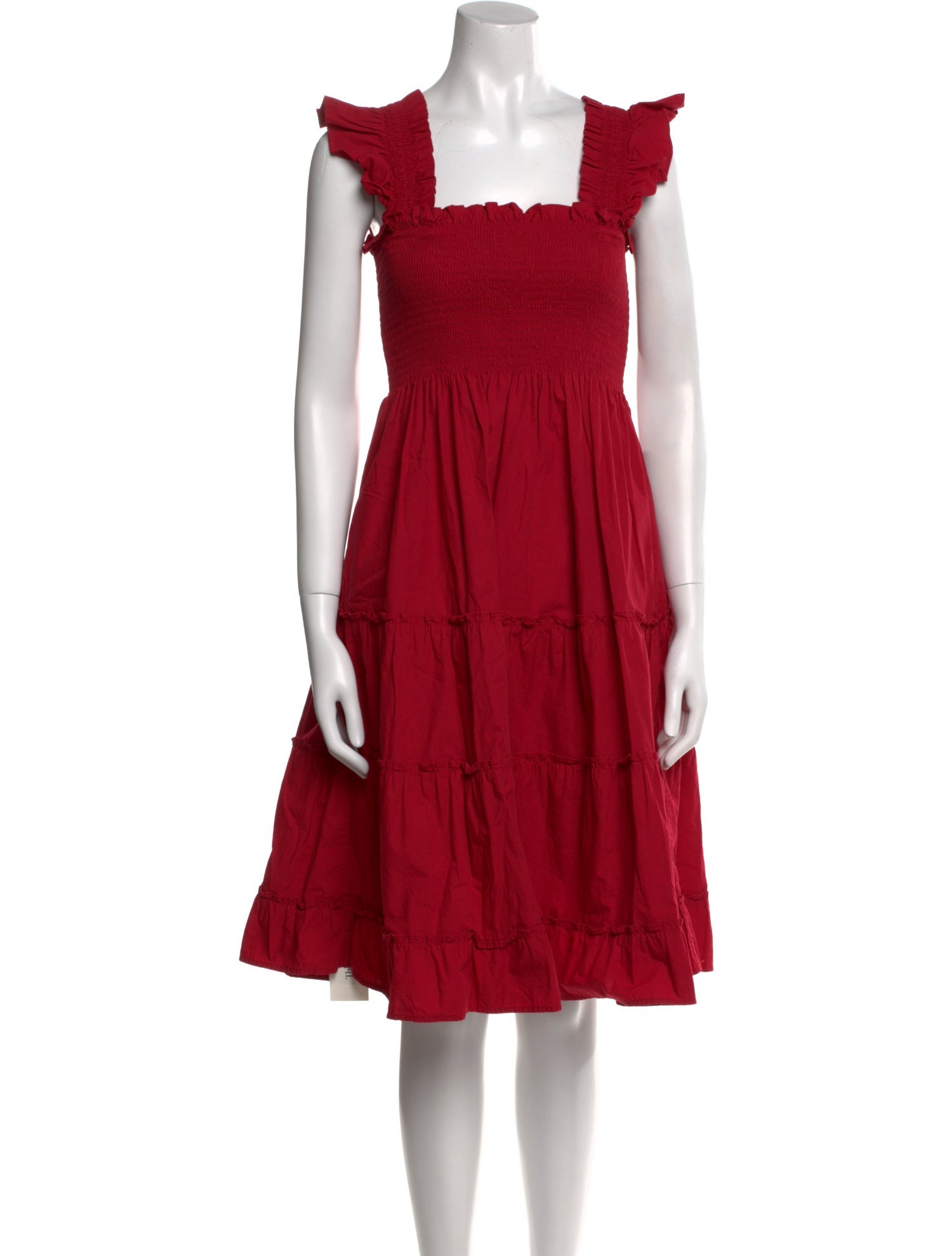 Hill House Home Square Neckline Knee-Length Dress