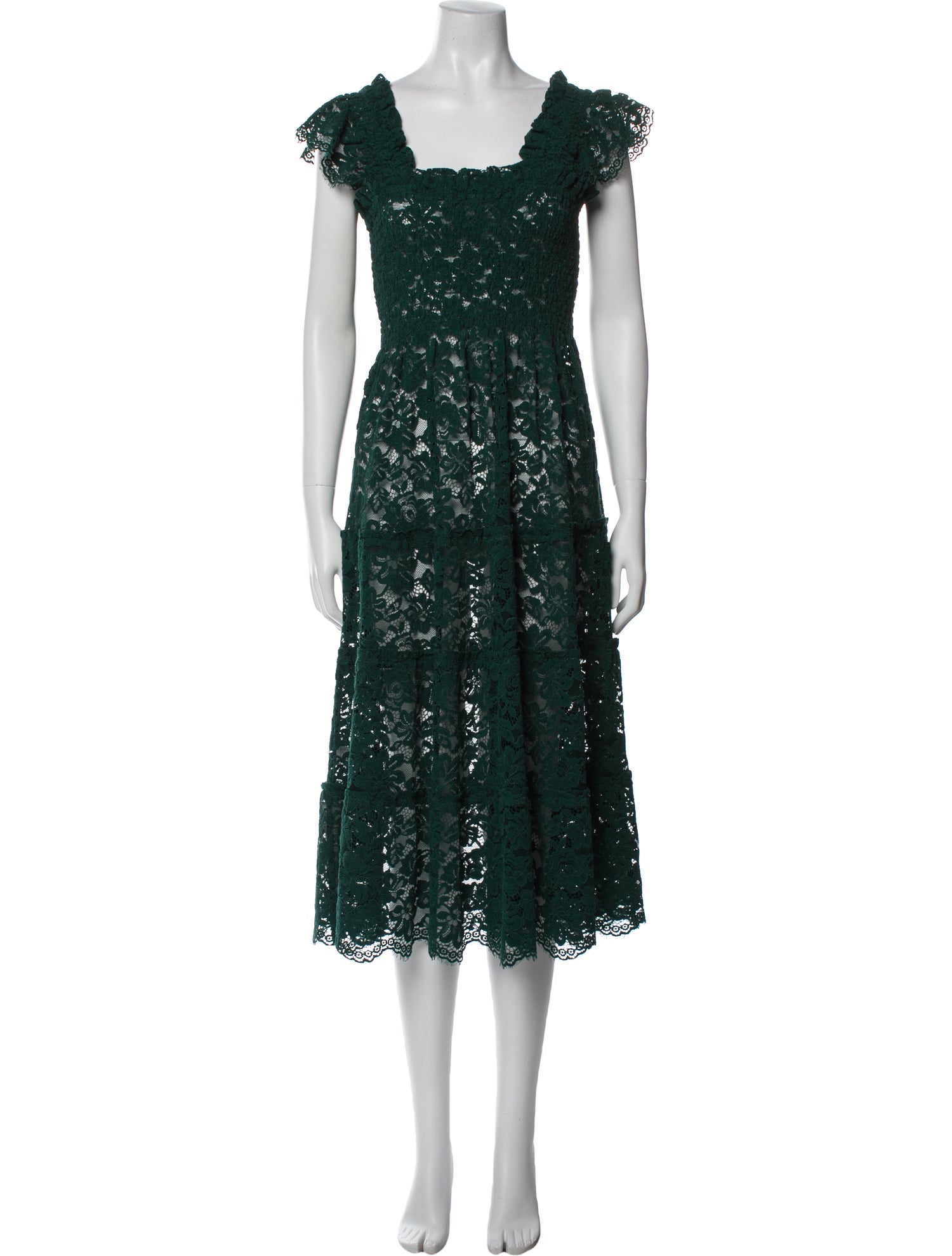 Hill House Home Nylon Midi Length Dress