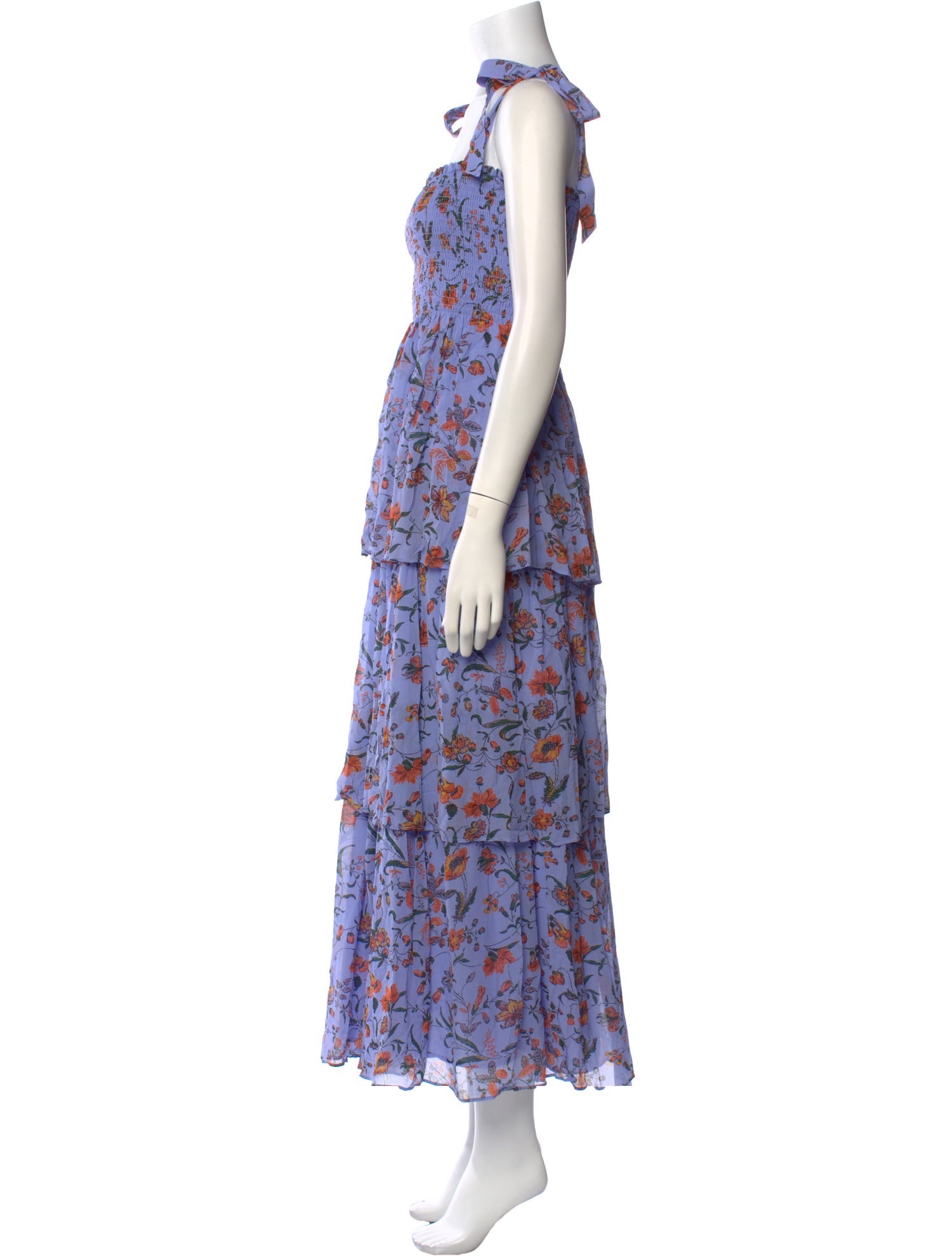 Hill House Home Floral Print Long Dress w/ Tags