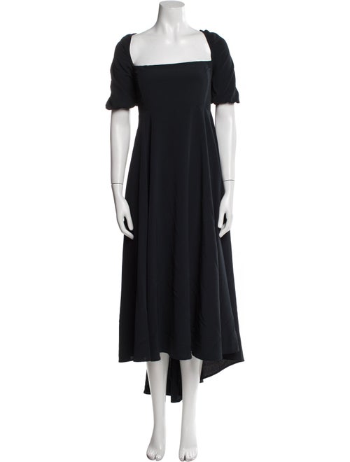Hill House Home Square Neckline Midi Length Dress