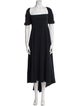 Hill House Home Square Neckline Midi Length Dress