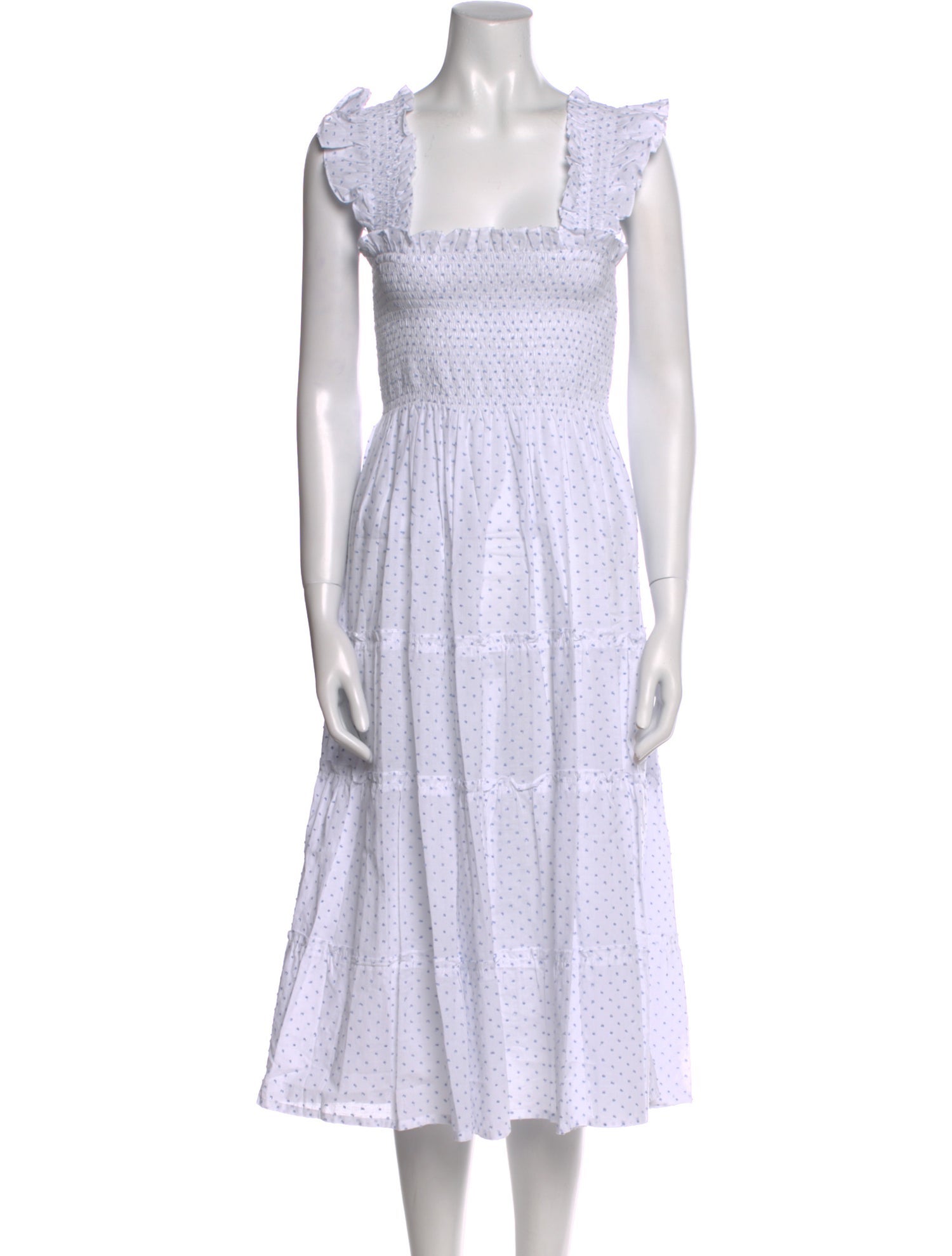 Hill House Home Printed Midi Length Dress