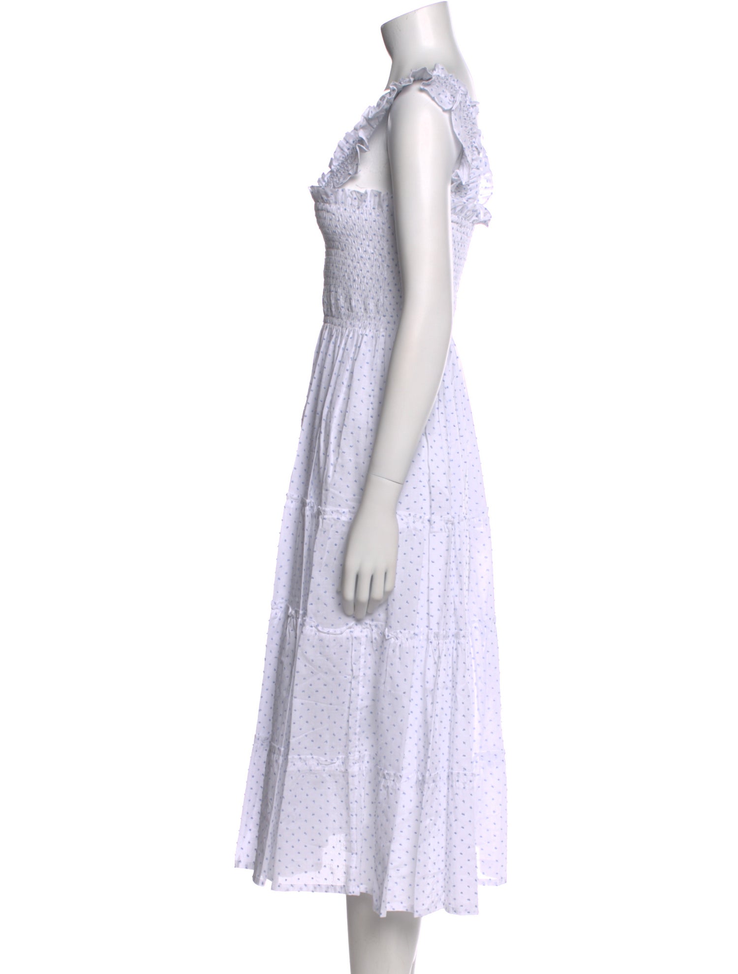 Hill House Home Printed Midi Length Dress