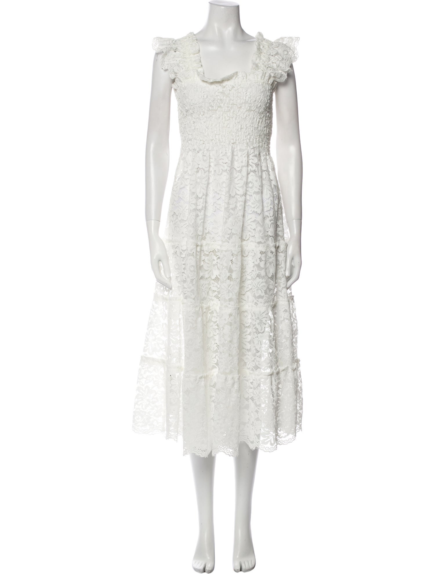 Hill House Home Nylon Midi Length Dress