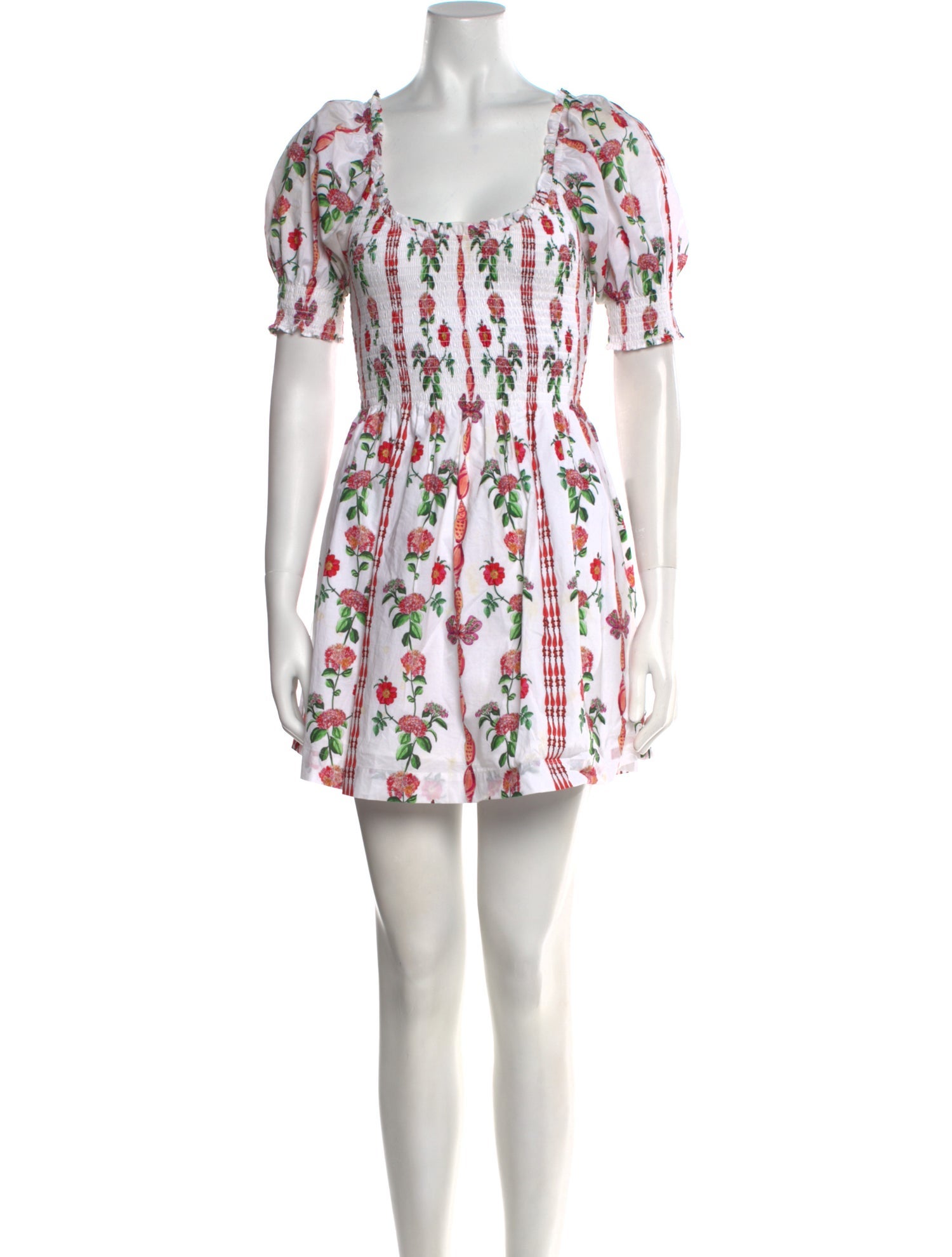 Hill House Home Floral Print Mini Dress
