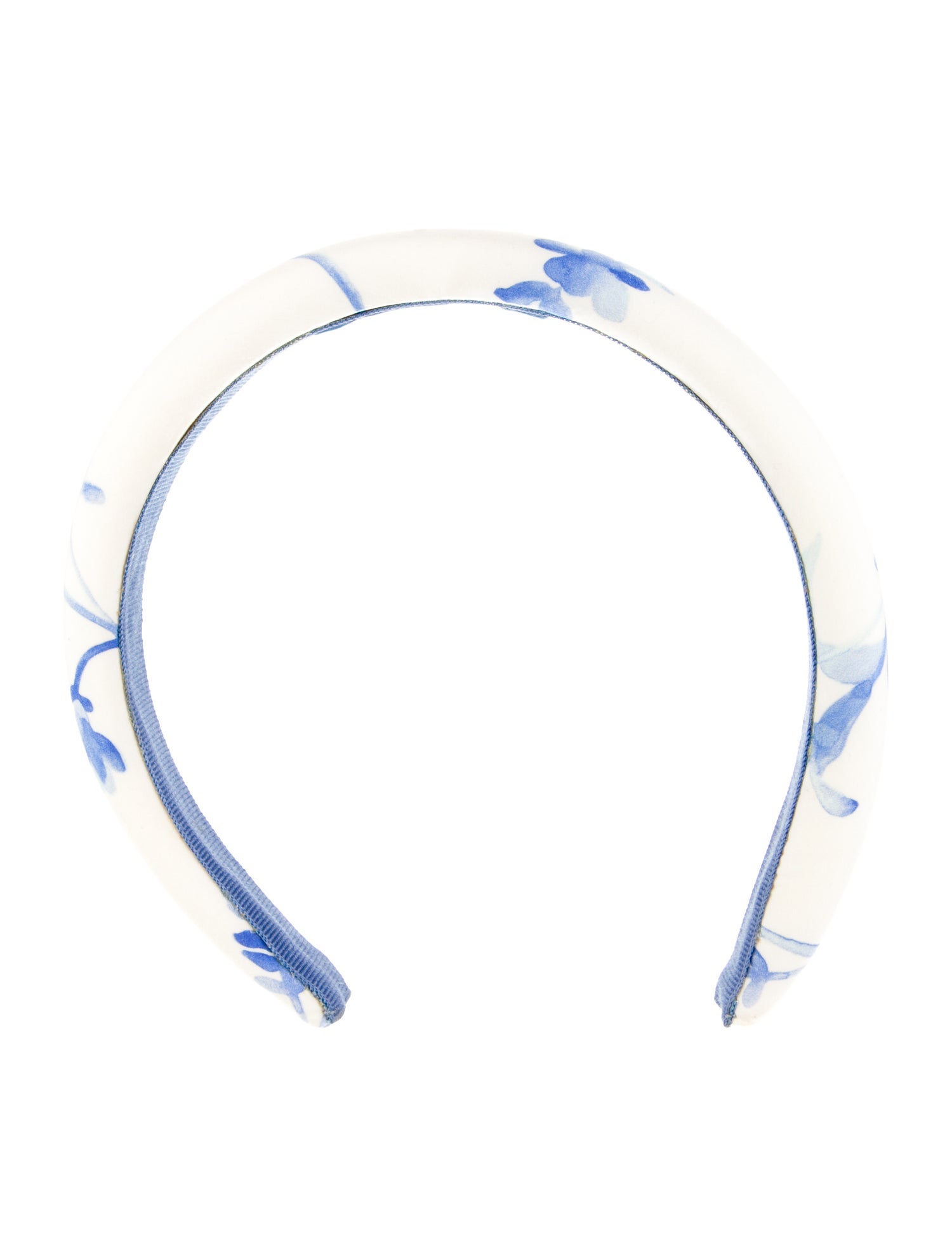 Hill House Home The Alice Headband Blue Botanical Printed Headband