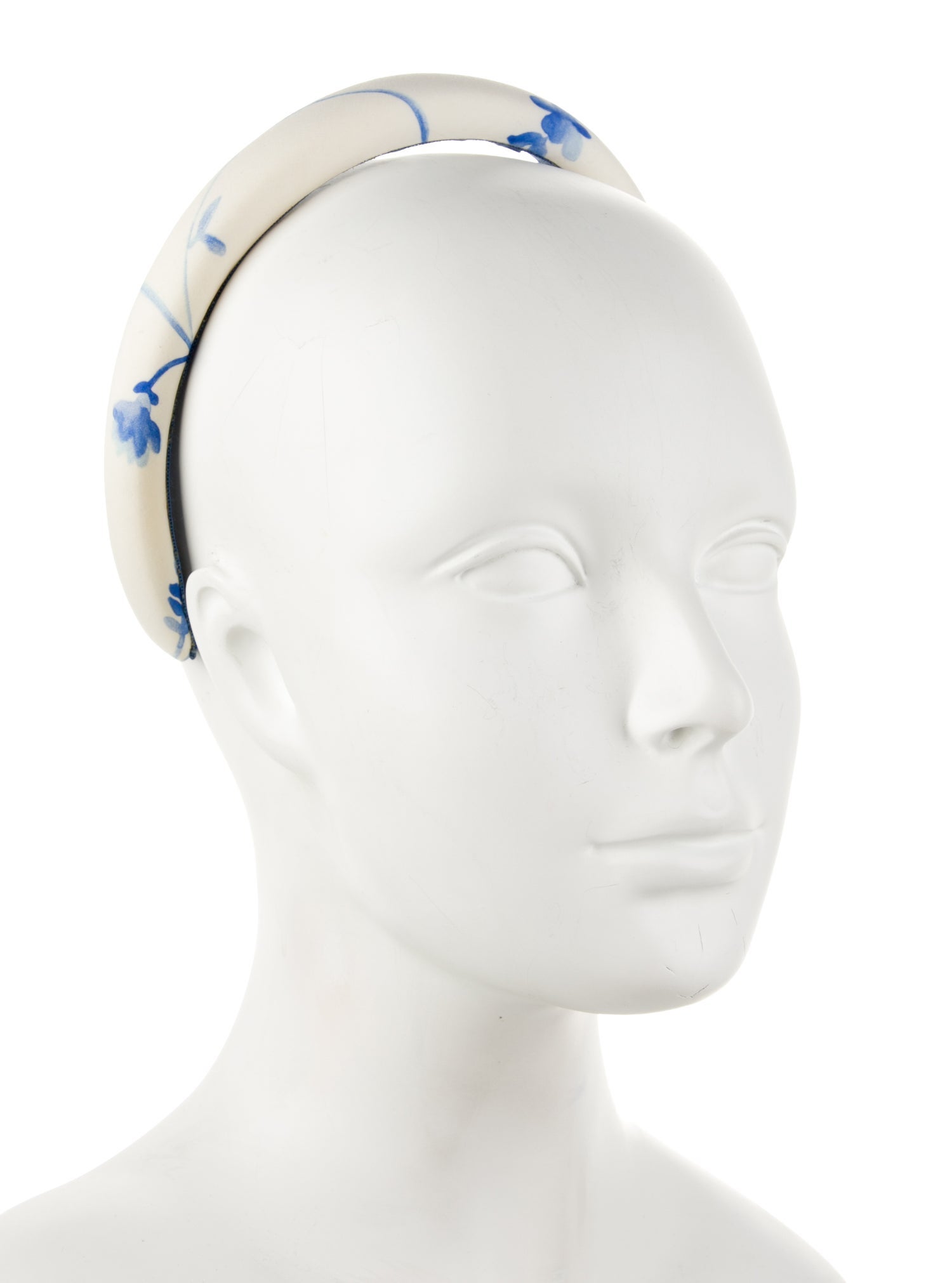 Hill House Home The Alice Headband Blue Botanical Printed Headband