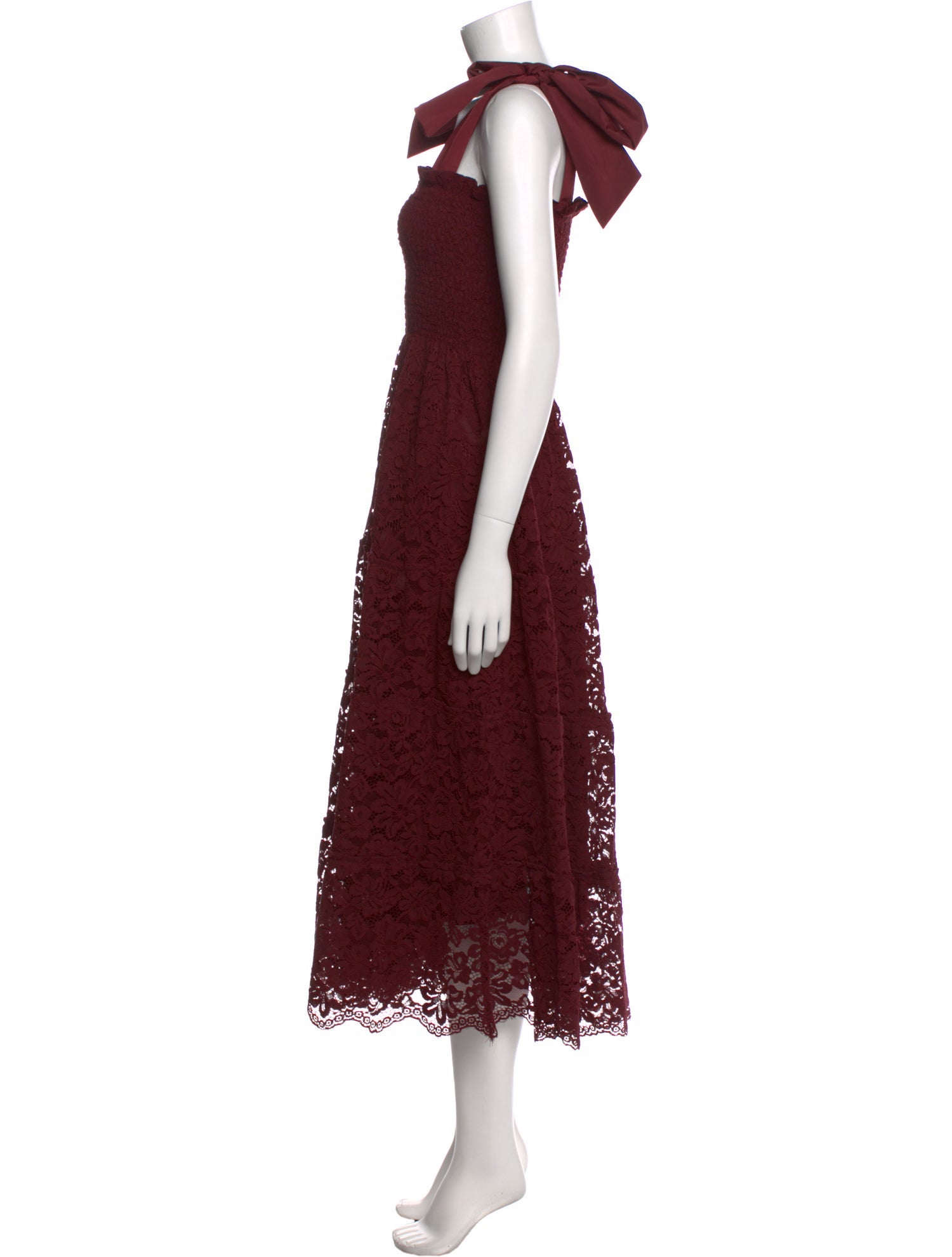 Hill House Home Lace Pattern Midi Length Dress w/ Tags