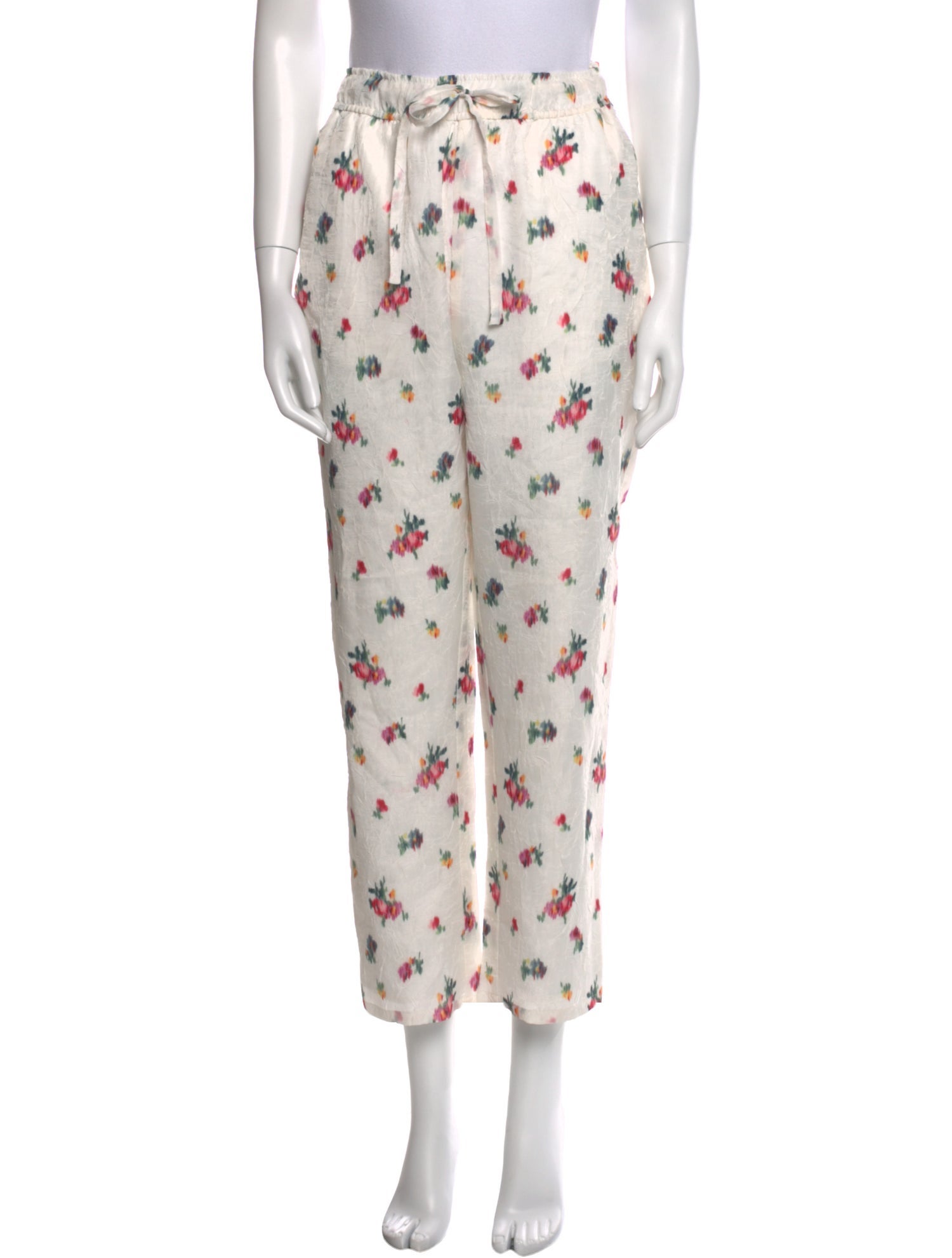 Hill House Home Floral Print Straight Leg Pants