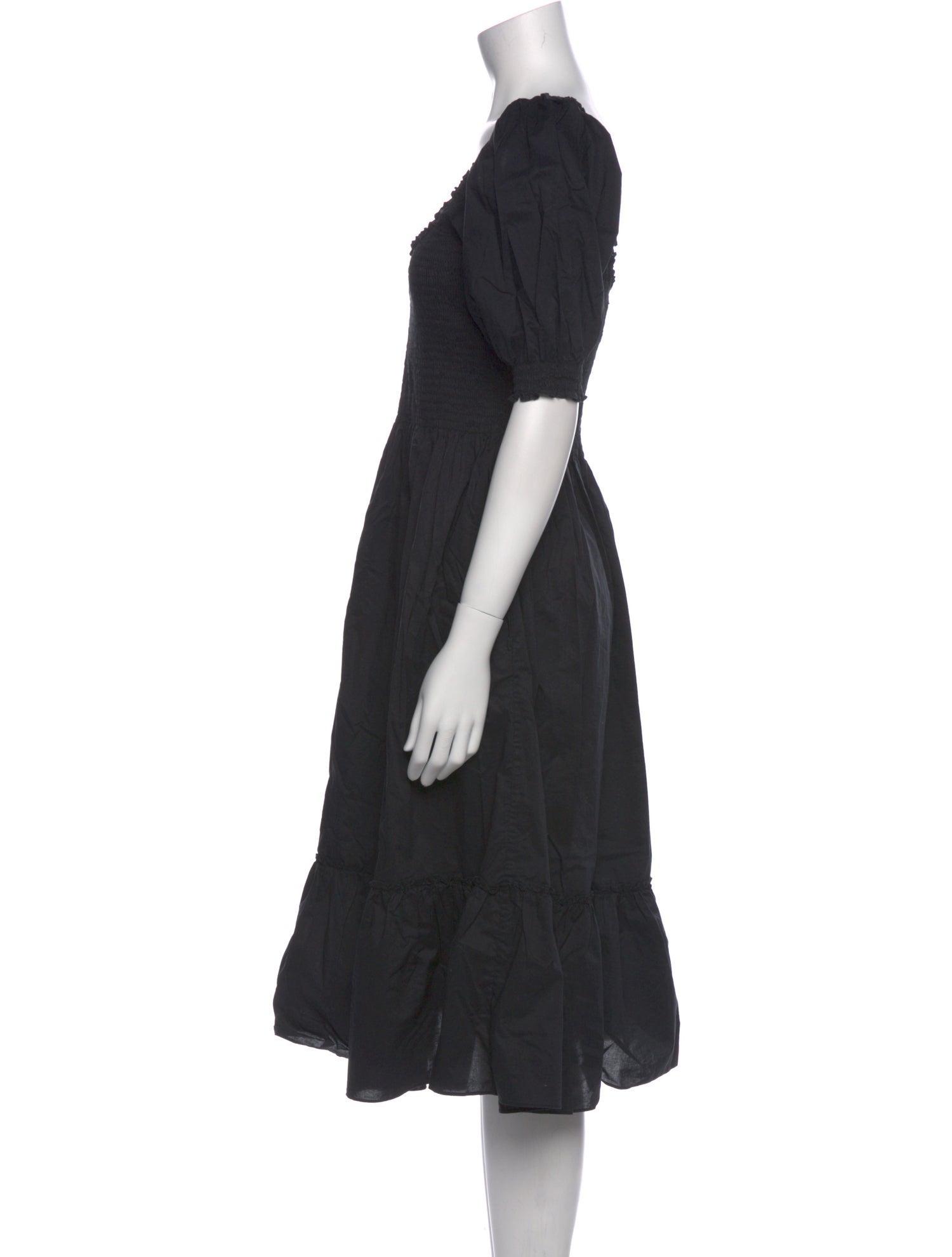 Hill House Home Scoop Neck Midi Length Dress