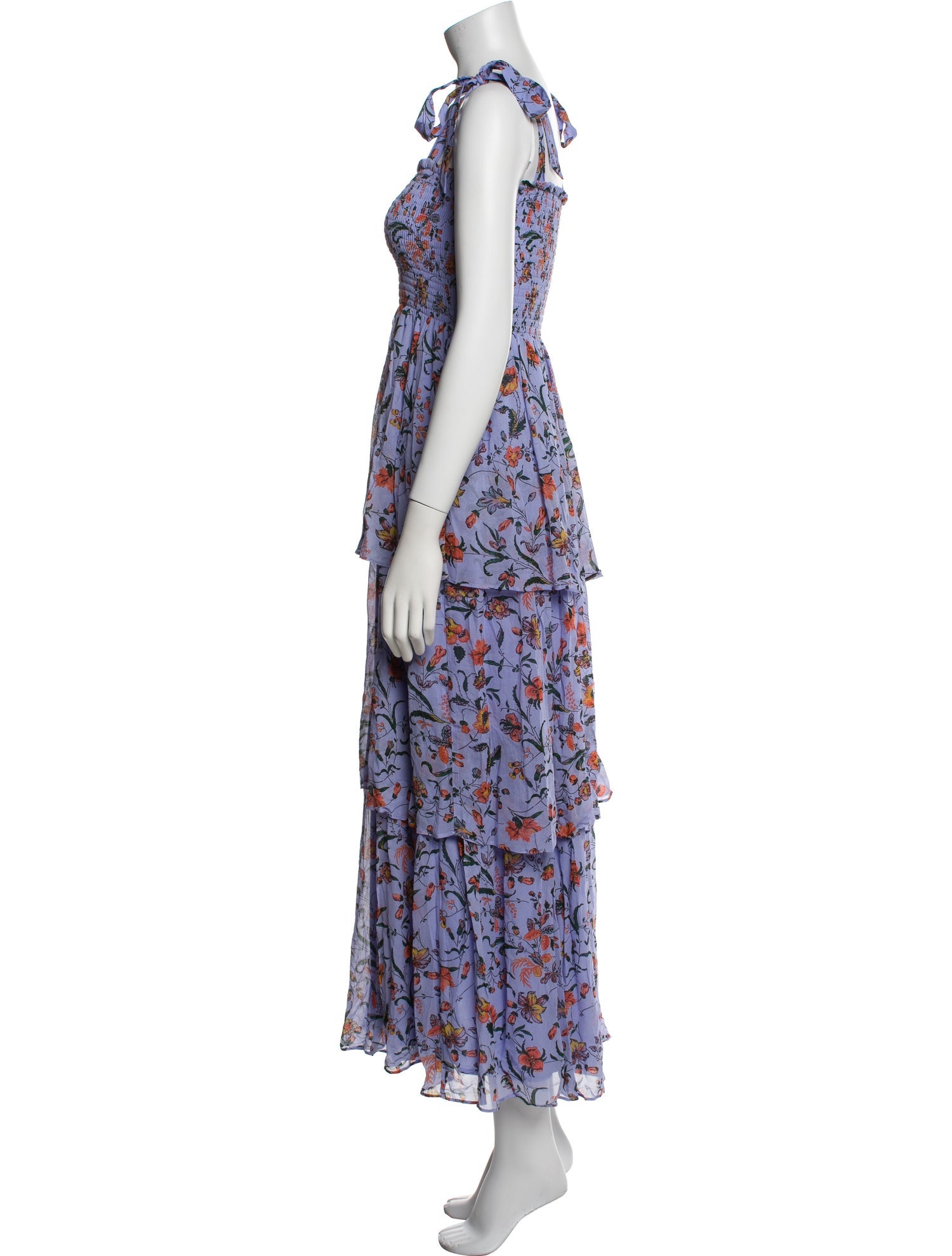 Hill House Home Floral Print Long Dress w/ Tags