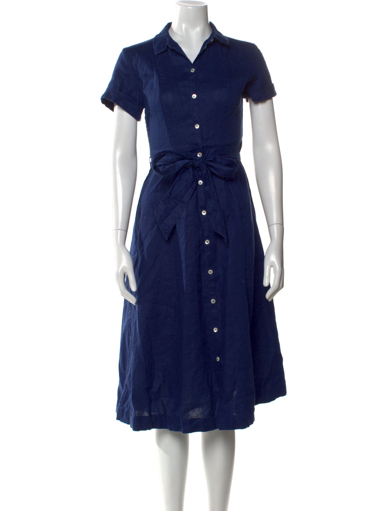 Hill House Home Linen Midi Length Dress w/ Tags