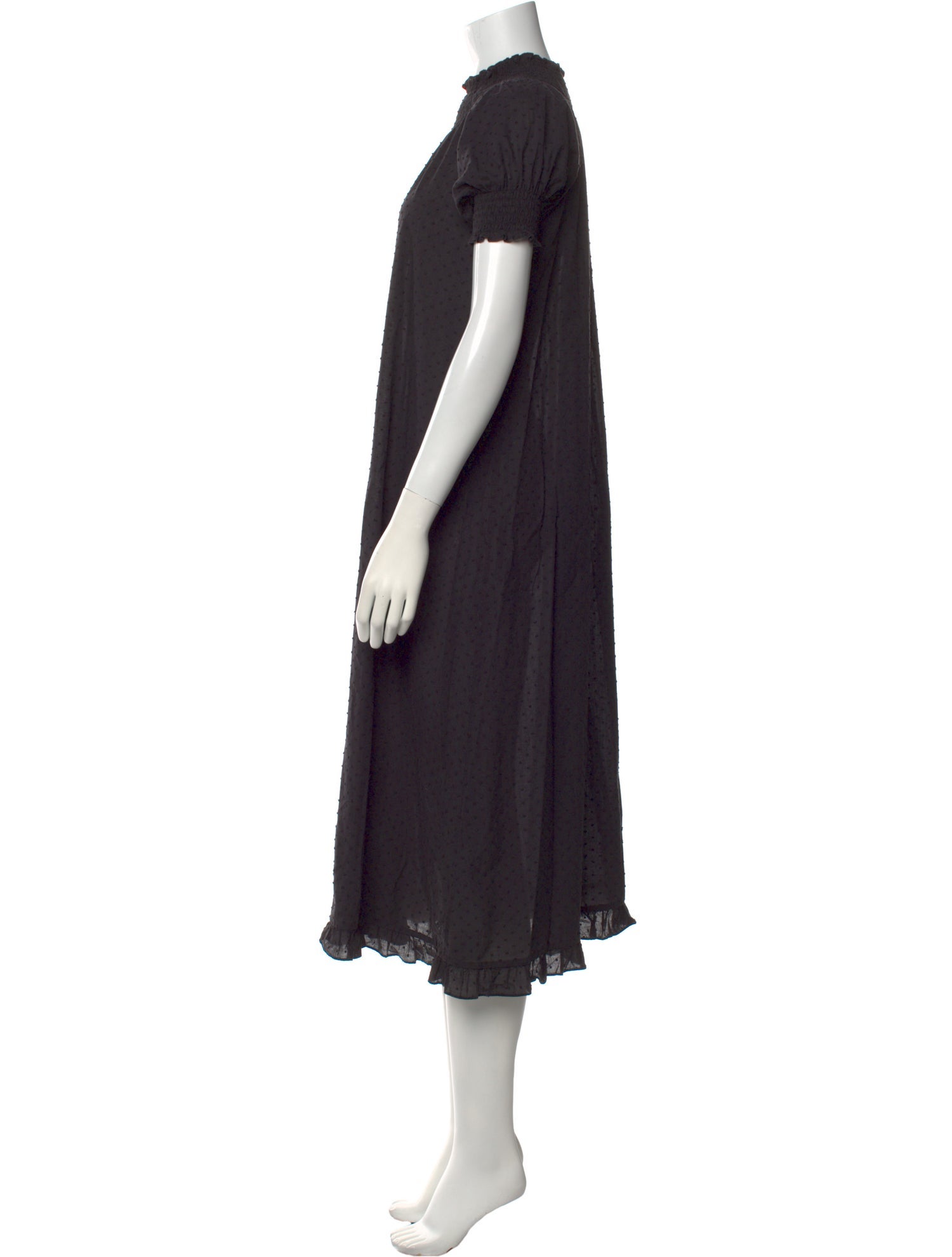 Hill House Home Mock Neck Midi Length Dress