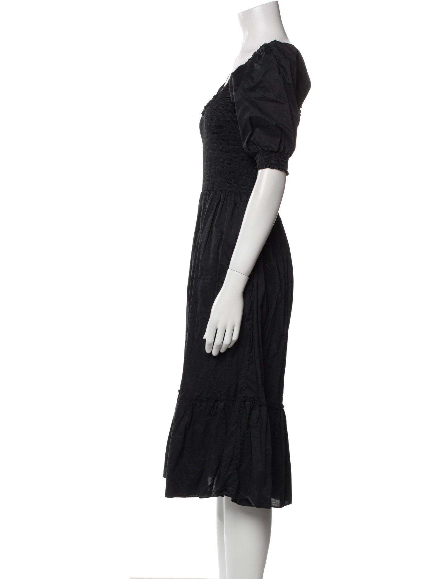 Hill House Home Scoop Neck Midi Length Dress