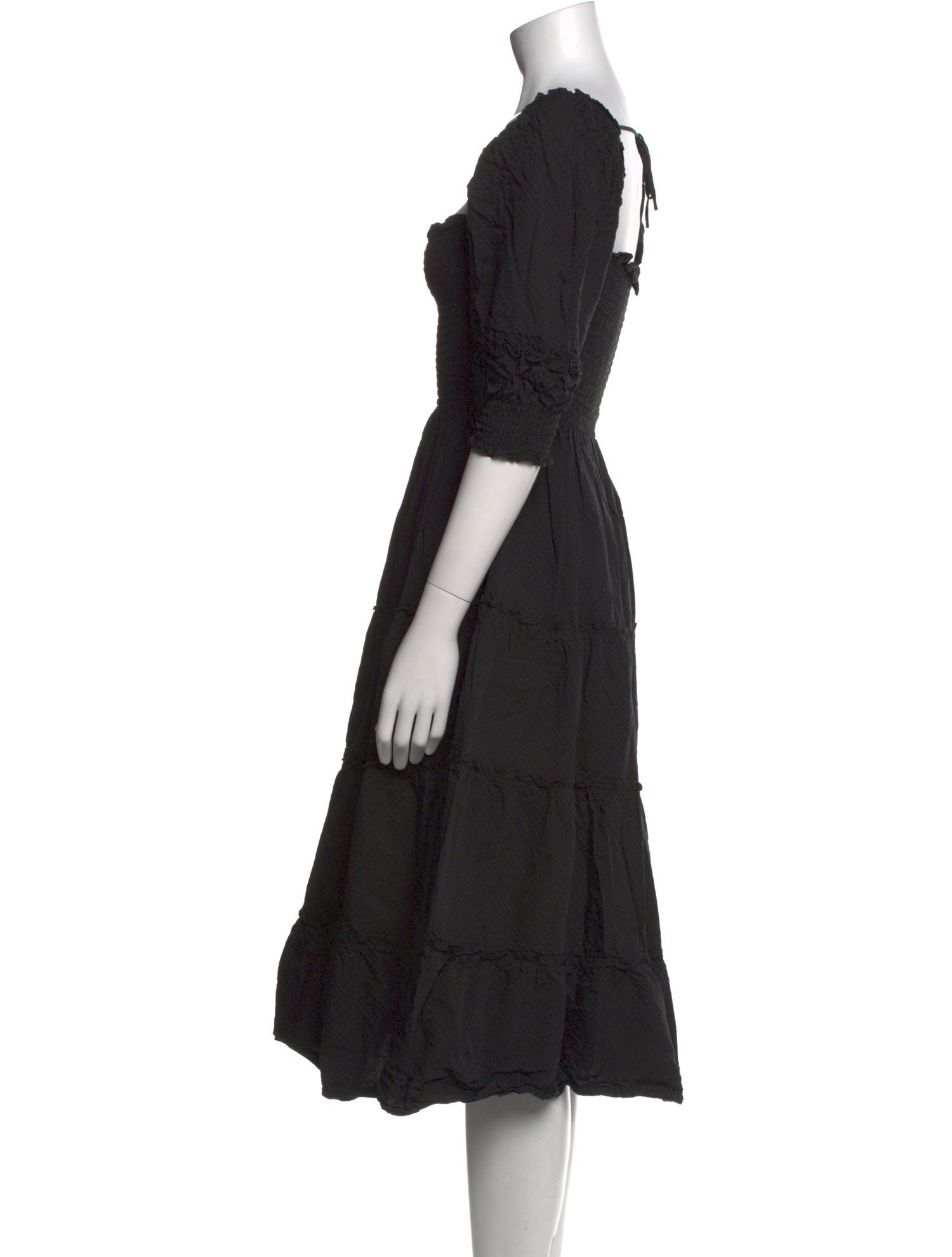 Hill House Home Square Neckline Knee-Length Dress