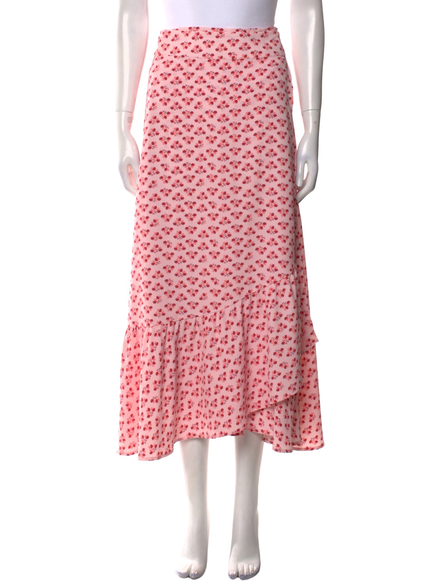 Hill House Home Floral Print Midi Length Skirt